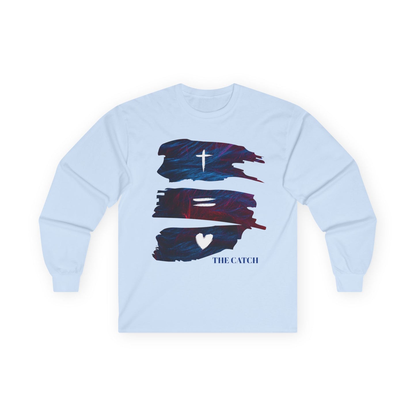 Inspirational Long Sleeve Tee - "The Catch" Design