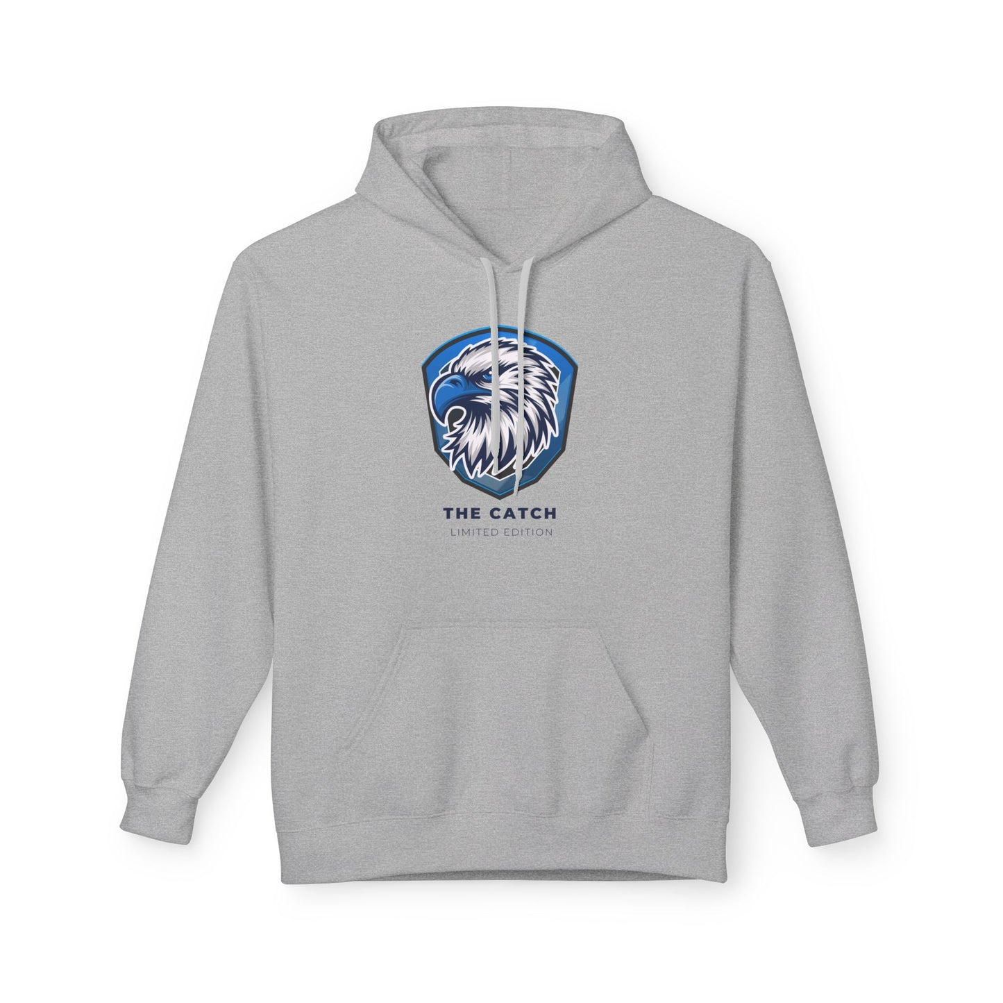 Eagle Graphic Fleece Hoodie - Warm, Stylish, Perfect for Outdoors, Gifts for Nature Lovers, Adventure Apparels, Casual Wear - THE CATCH