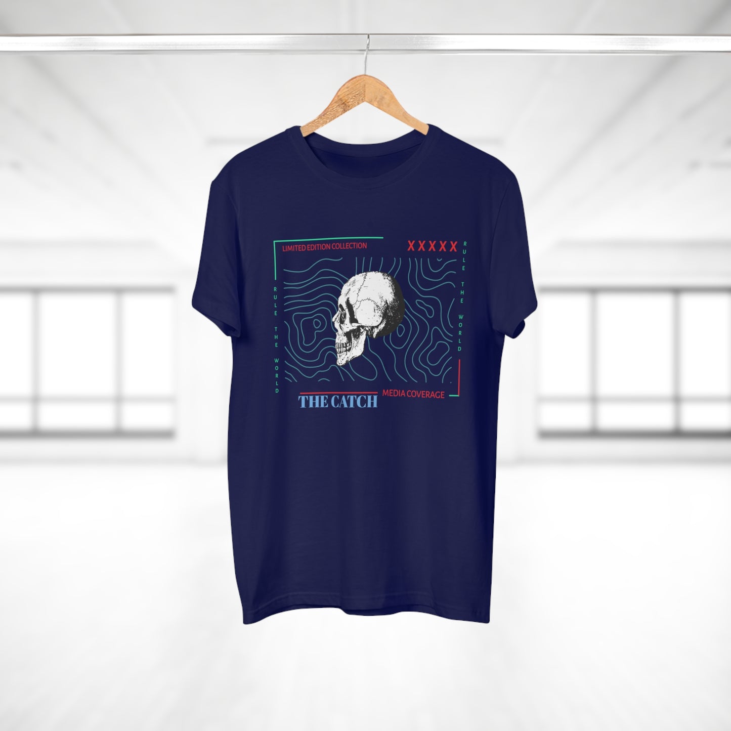 Limited Edition Skull Graphic Men's T-Shirt - The Catch Media Coverage