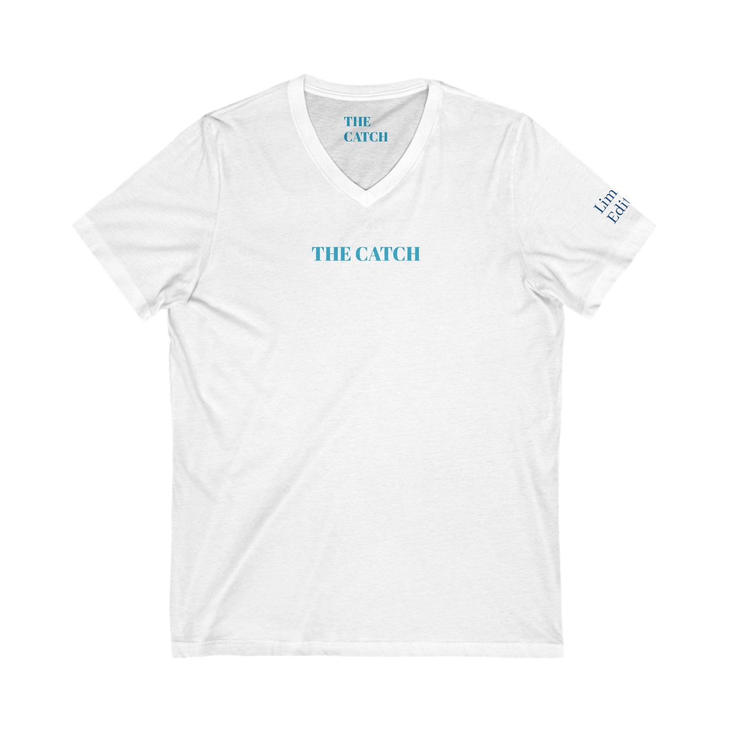 Unisex Jersey Short Sleeve V-Neck Tee - THE CATCH