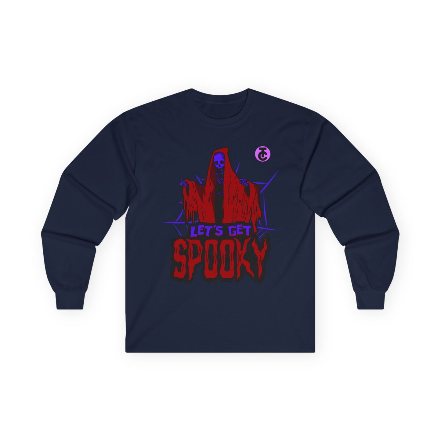 Spooky Long Sleeve Tee - Perfect for Halloween Celebrations - THE CATCH