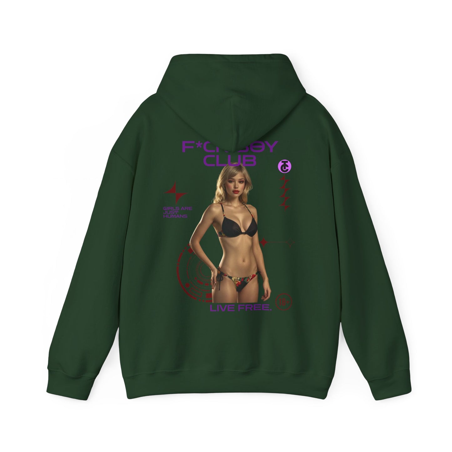Chic Fantasy Club Hoodie | Trendy Sweatshirt for Parties, Casual Wear, Gifts, Fashion Lovers, Clubbing