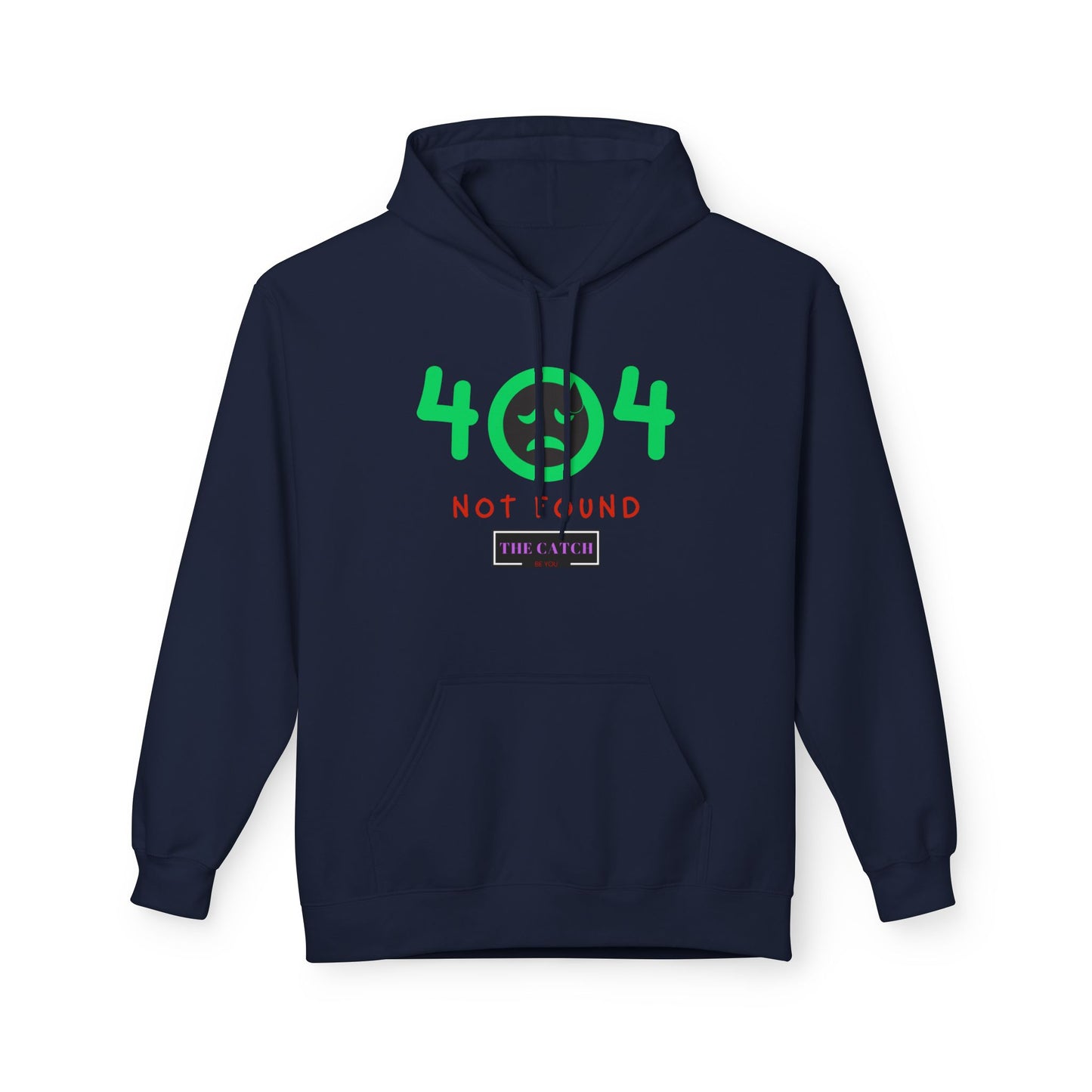 404 Not Found Softstyle Fleece Hoodie - THE CATCH