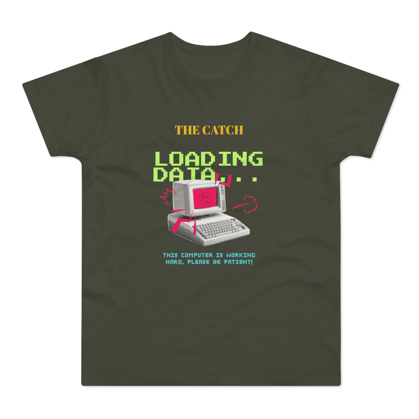 Retro Gamer Loading Data T-Shirt for Men - THE CATCH