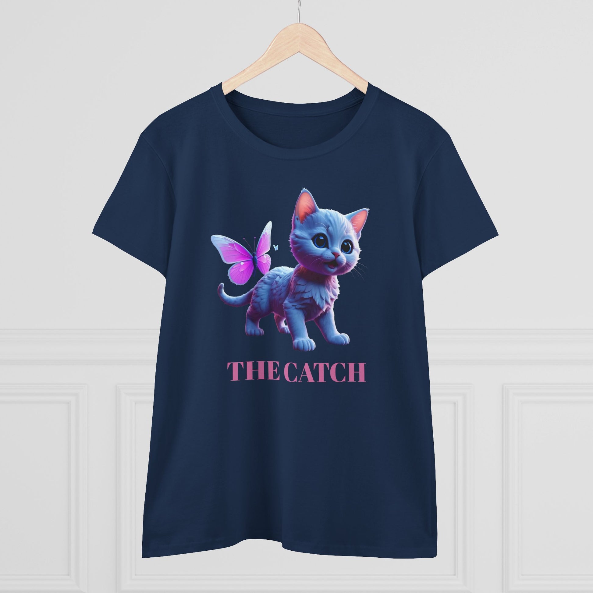 Women's Midweight Cotton Tee - THE CATCH
