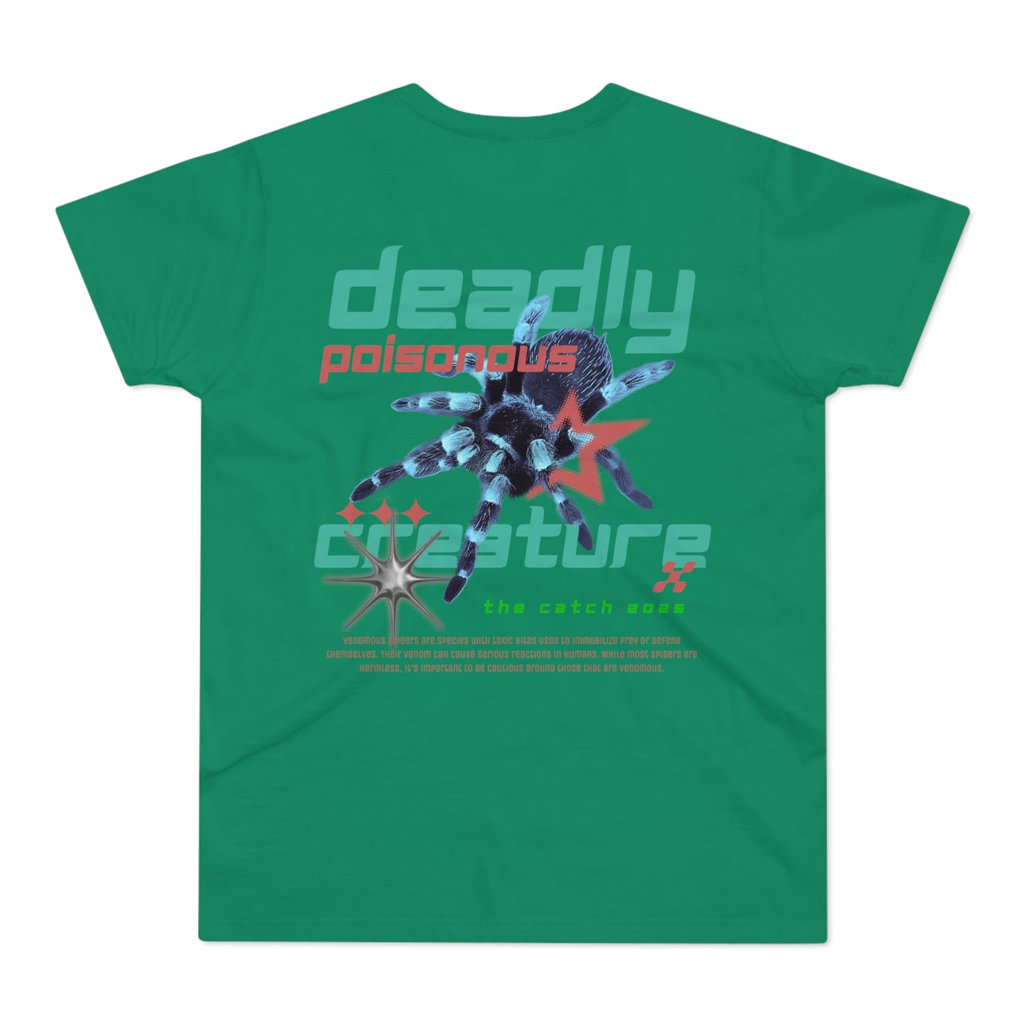 Men's Graphic T-Shirt - 'The Catch' Spooky Design