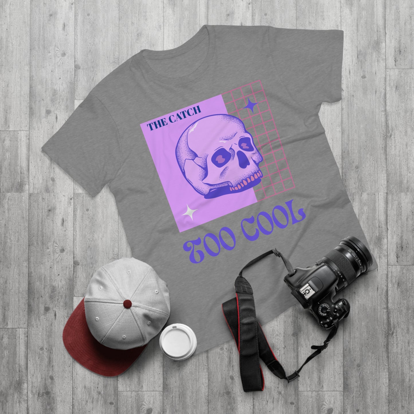 Too Cool Skull Graphic T-Shirt for Men | Trendy Casual Wear - THE CATCH