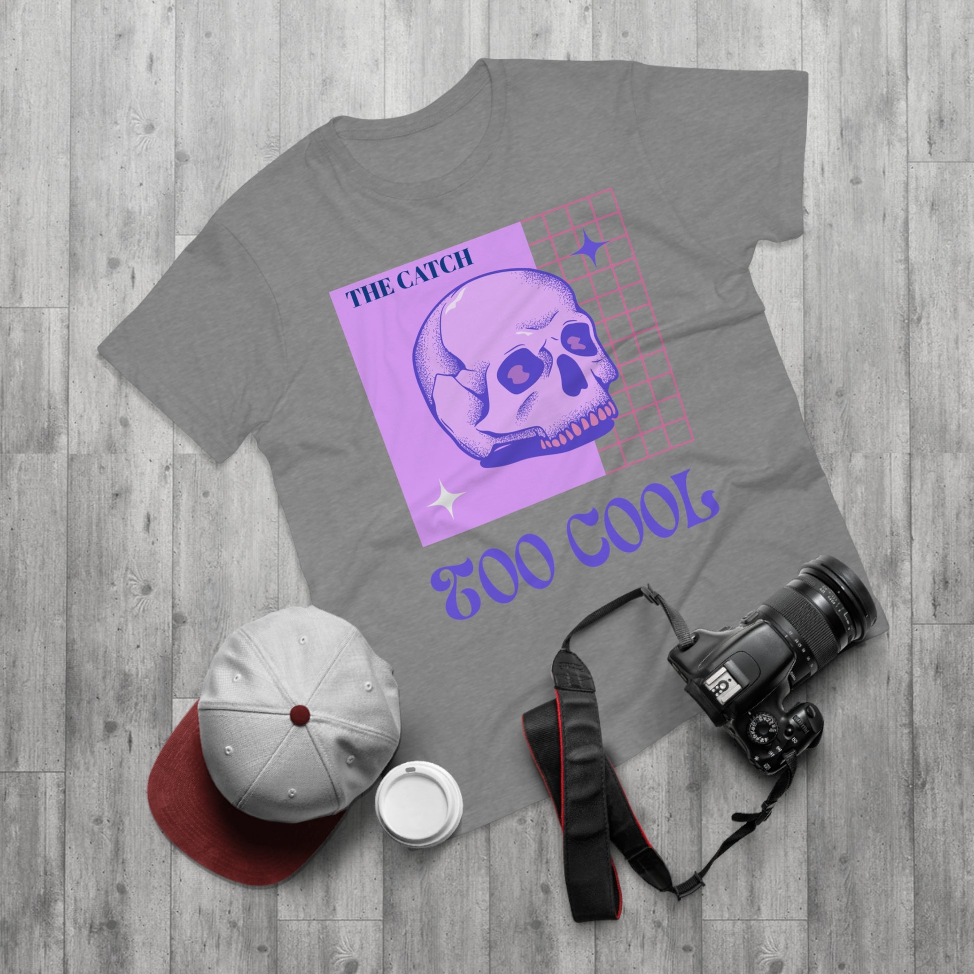 Too Cool Skull Graphic T-Shirt for Men | Trendy Casual Wear - THE CATCH