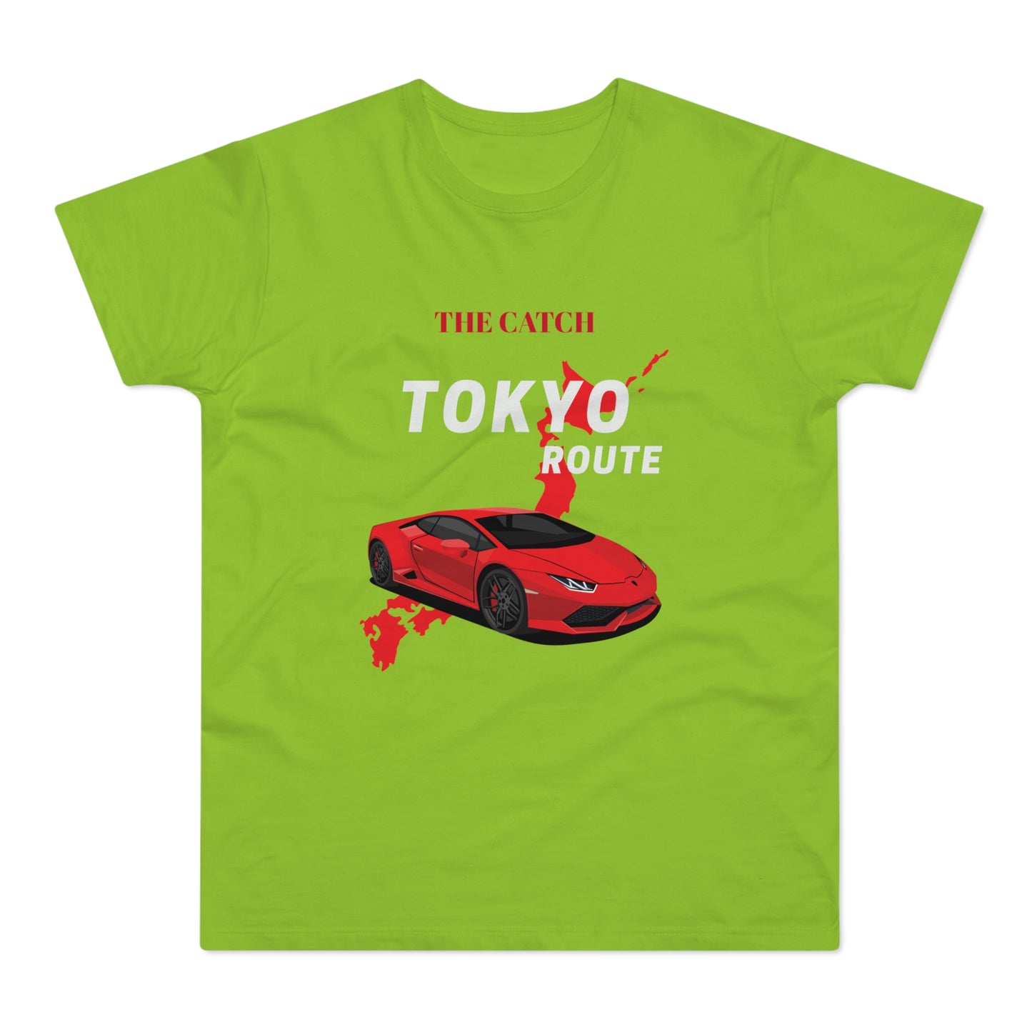 Tokyo Route Men's T-Shirt - Stylish Auto Enthusiast Tee - THE CATCH