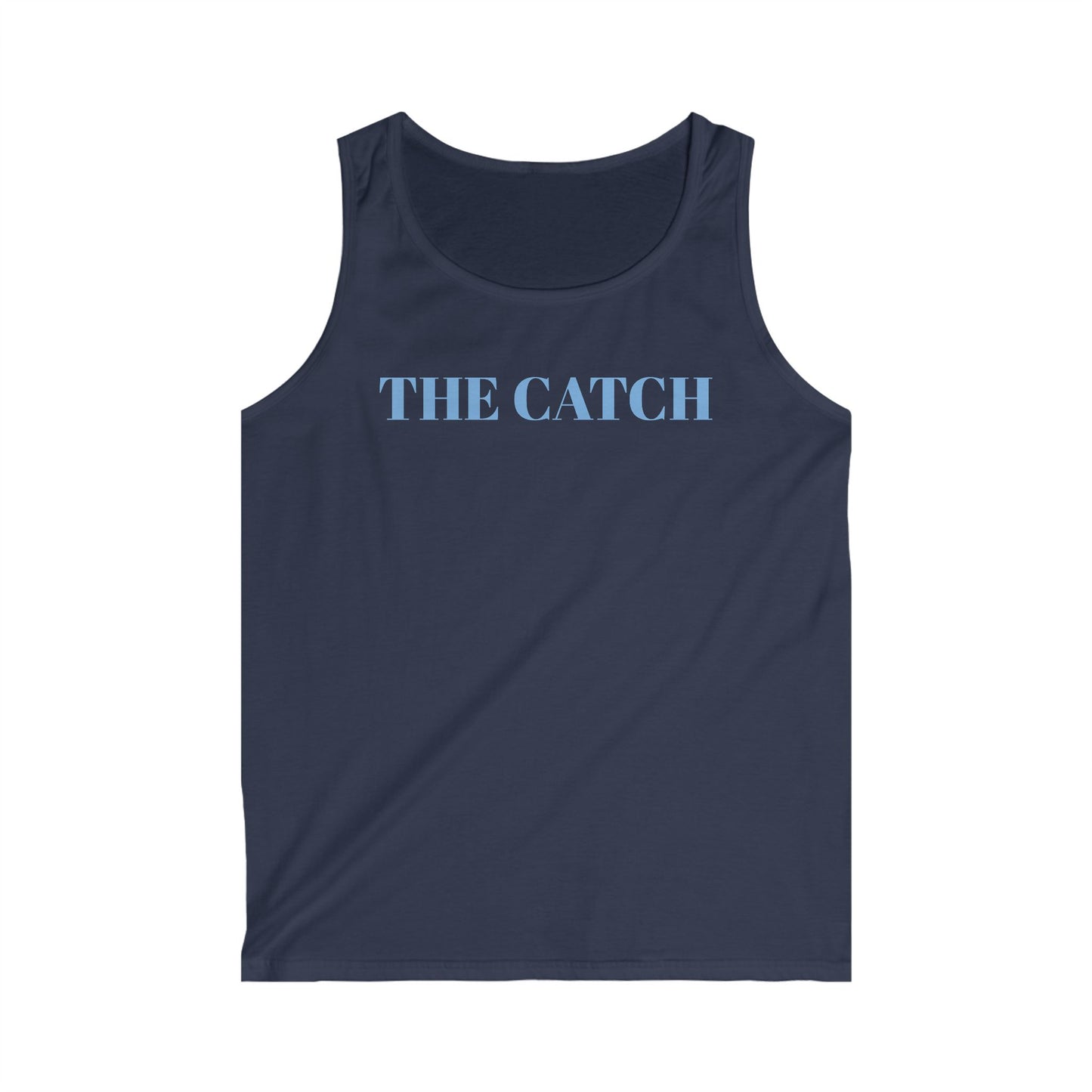 Men's Graphic Tank Top - 'The Catch' Monster Design - THE CATCH