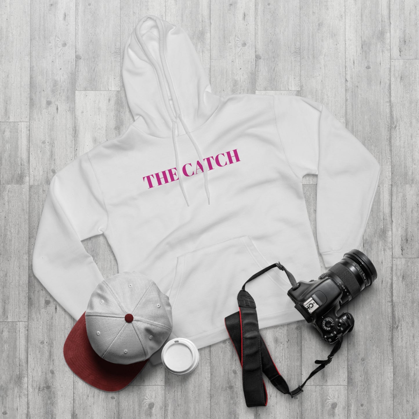 Pullover Hoodie - 'The Catch' Venomous Snake Design - Motivational Statement Gear - THE CATCH
