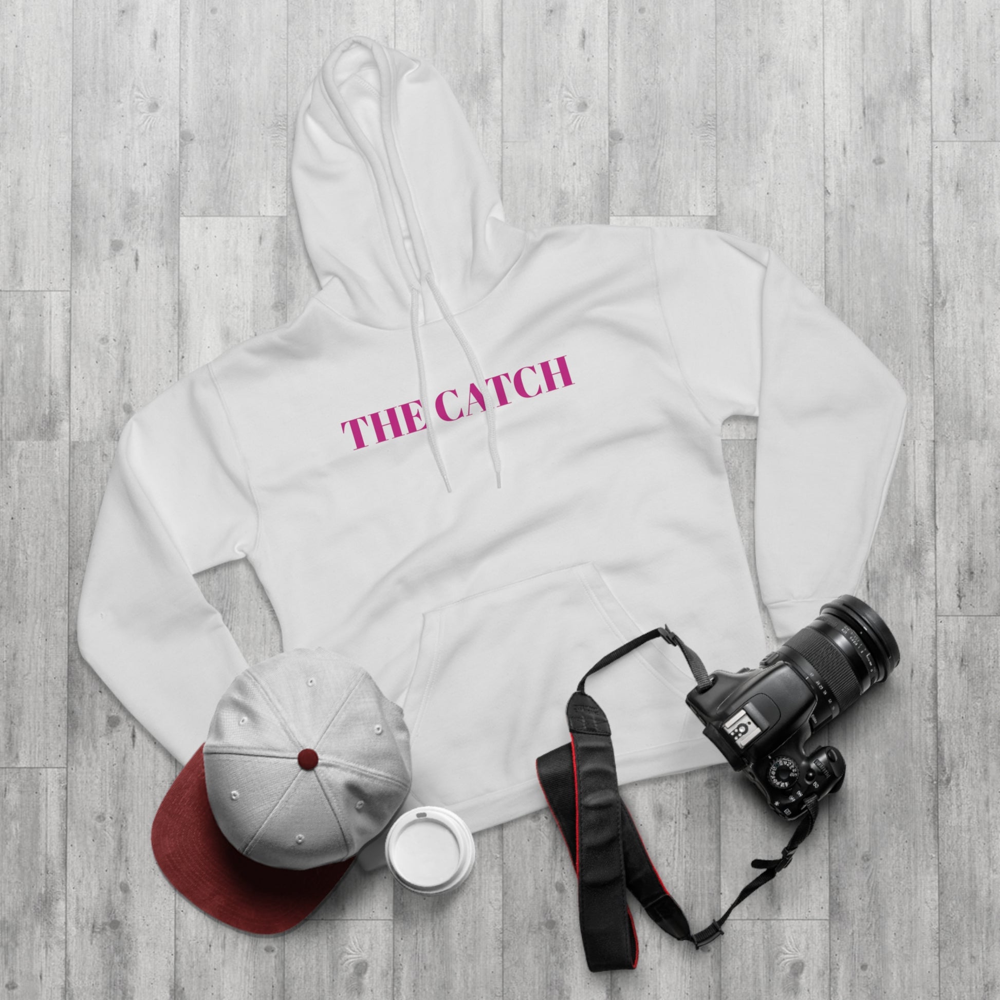 Pullover Hoodie - 'The Catch' Venomous Snake Design - Motivational Statement Gear - THE CATCH