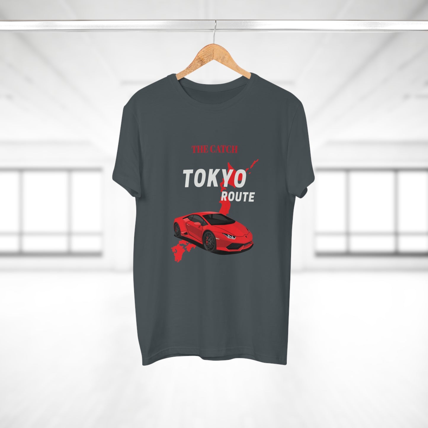 Tokyo Route Men's T-Shirt - Stylish Auto Enthusiast Tee