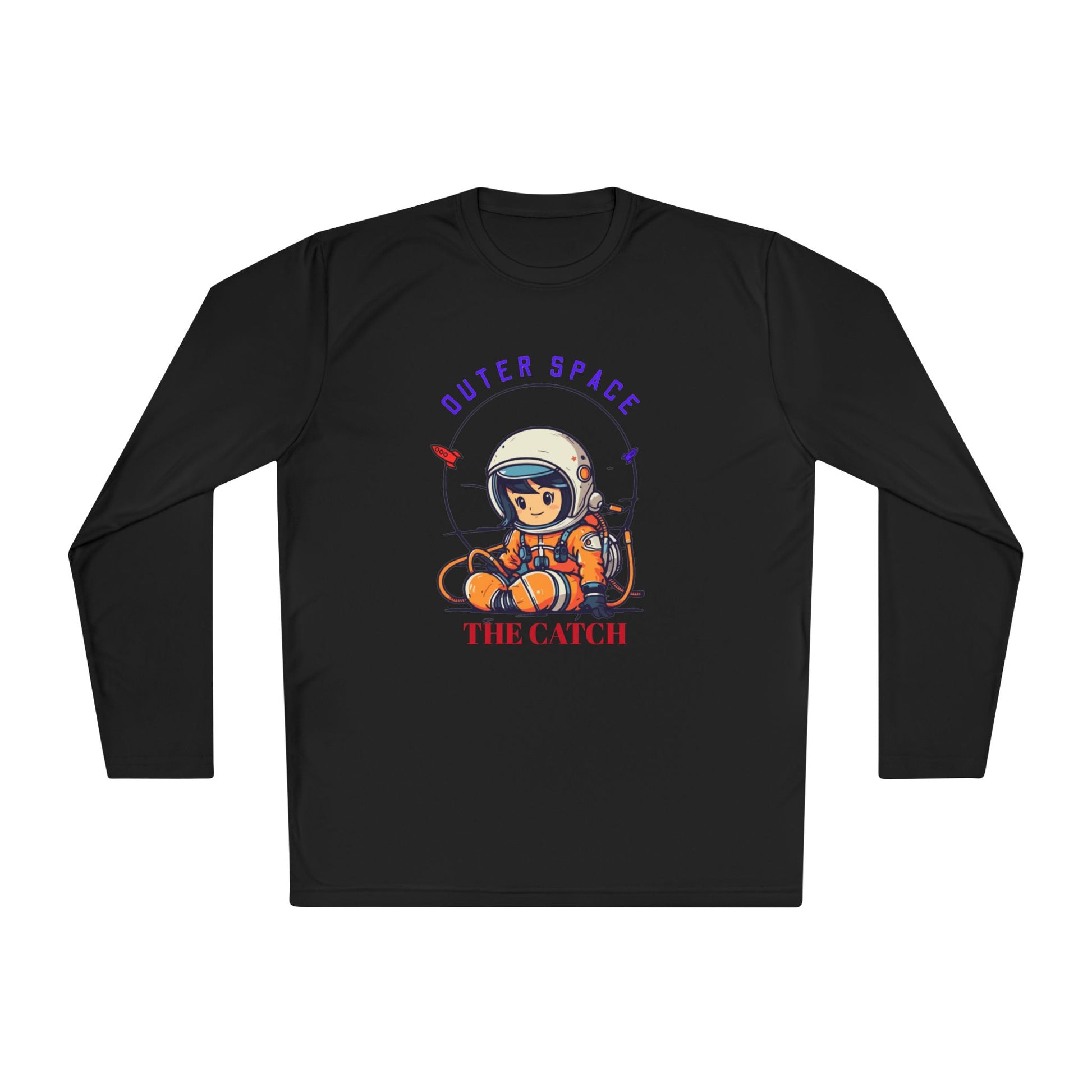 Outer Space Astronaut Lightweight Long Sleeve Tee - THE CATCH