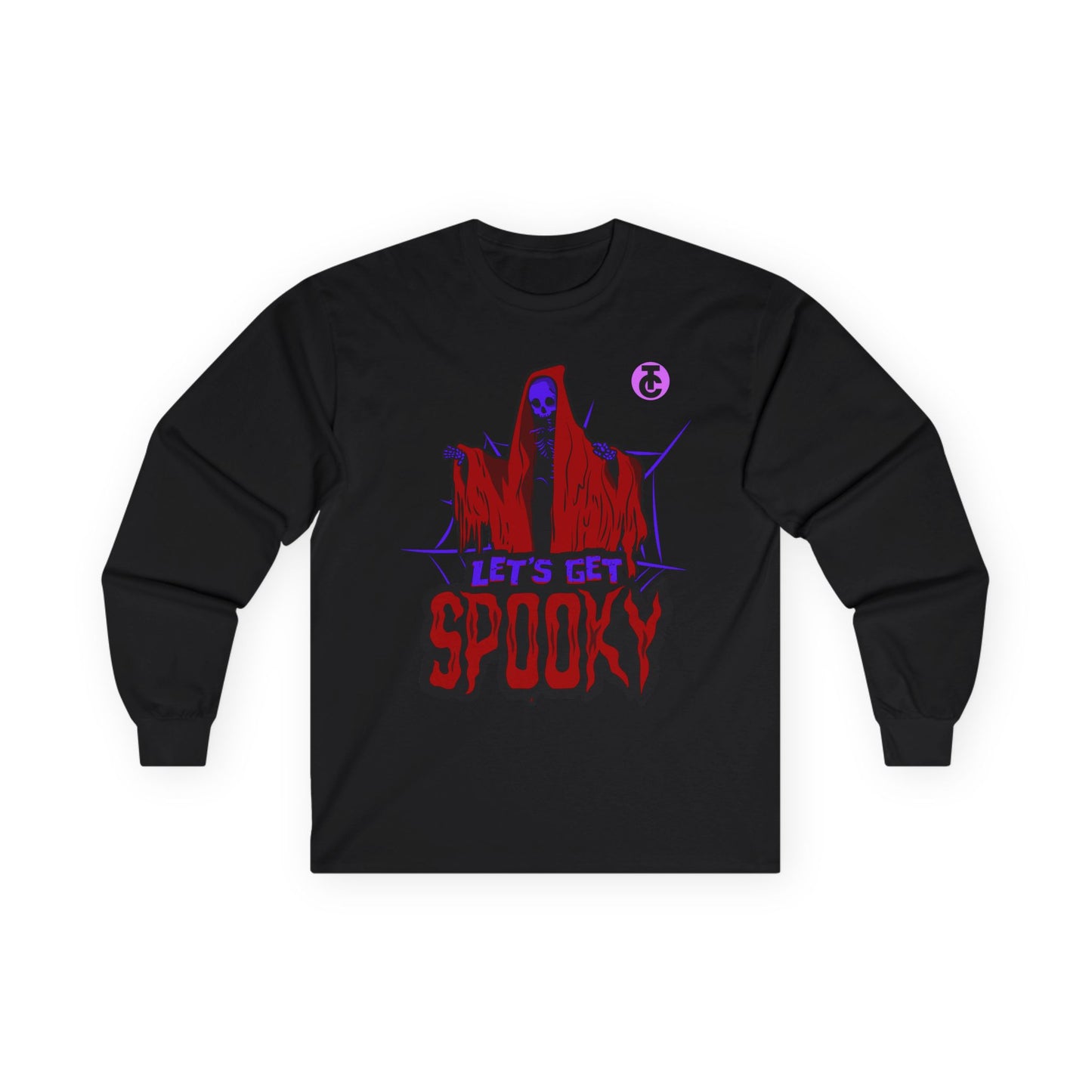 Spooky Long Sleeve Tee - Perfect for Halloween Celebrations - THE CATCH