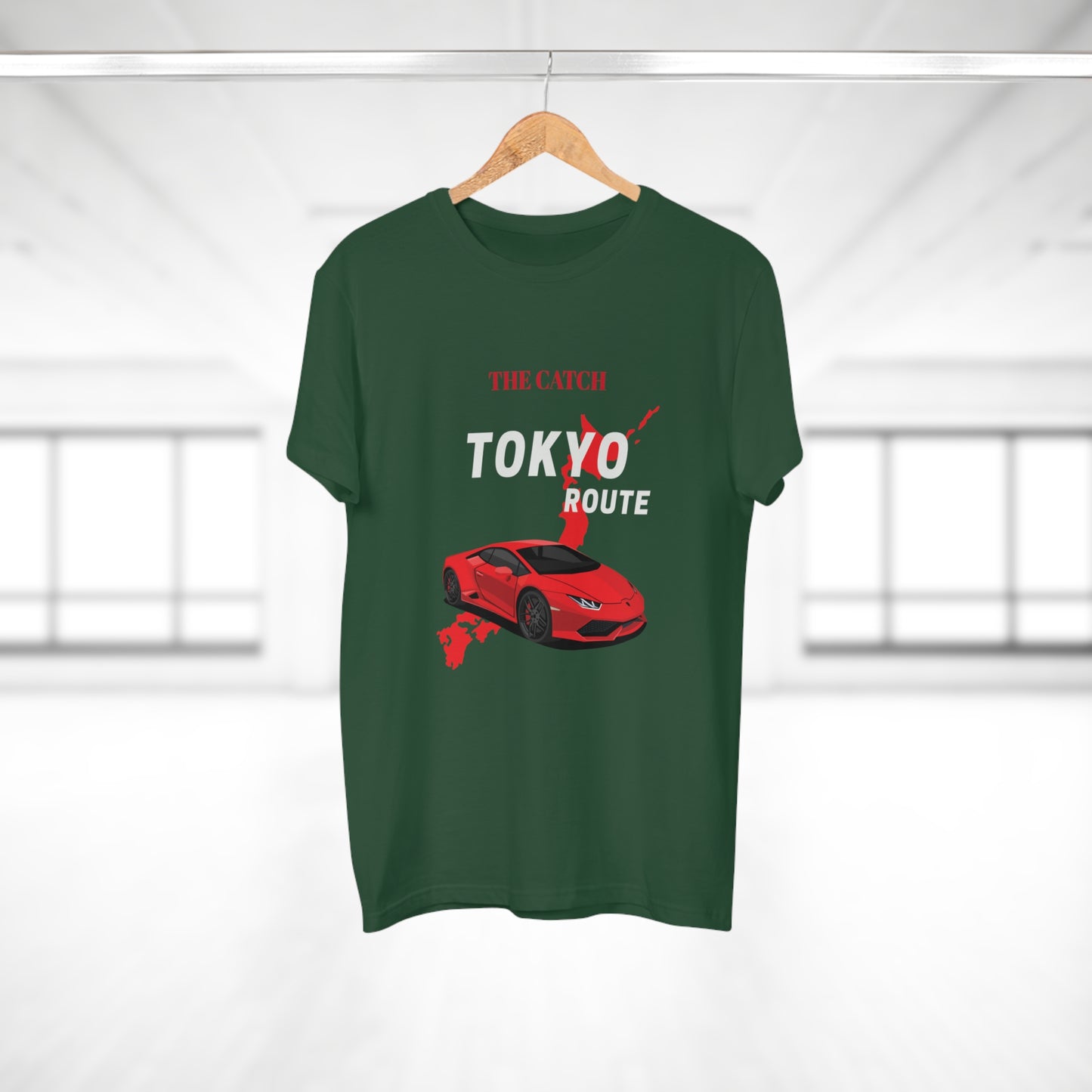 Tokyo Route Men's T-Shirt - Stylish Auto Enthusiast Tee