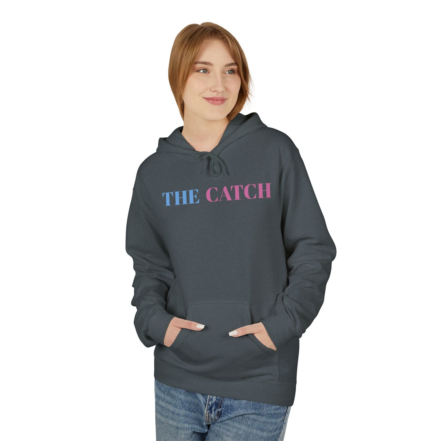 Midweight Hoodie - "Live in the Moment" Casual Fleece Sweatshirt