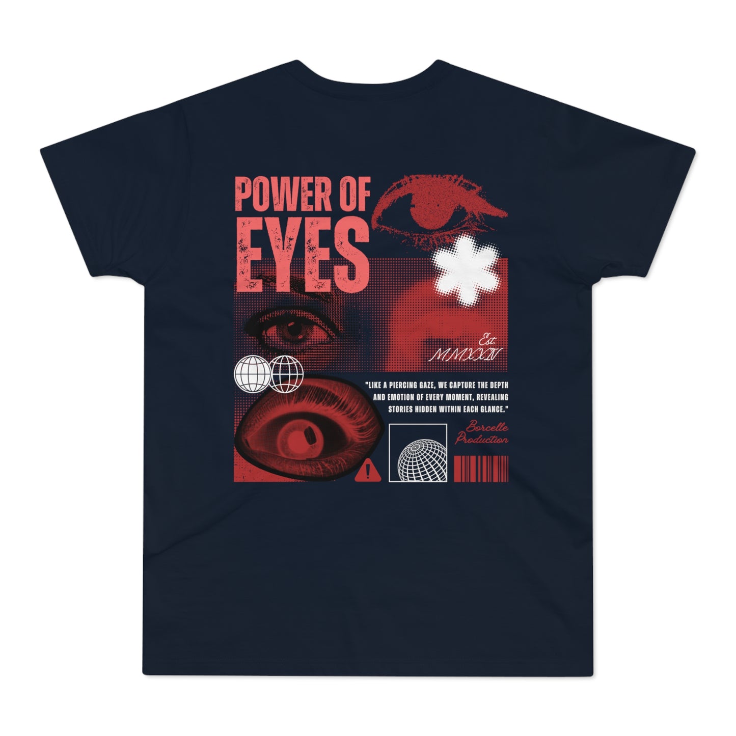 Men's Graphic T-Shirt - 'The Catch' with Eye Design - THE CATCH