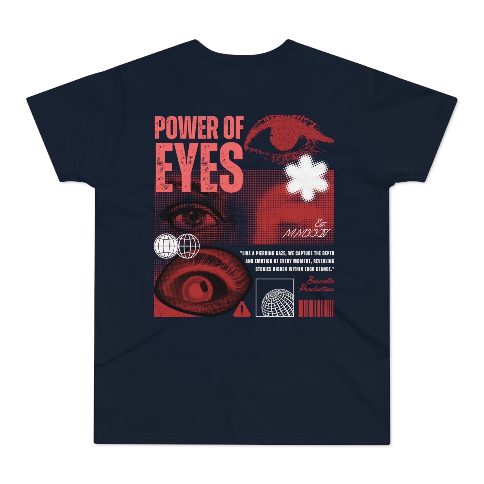 Men's Graphic T-Shirt - 'The Catch' with Eye Design - THE CATCH