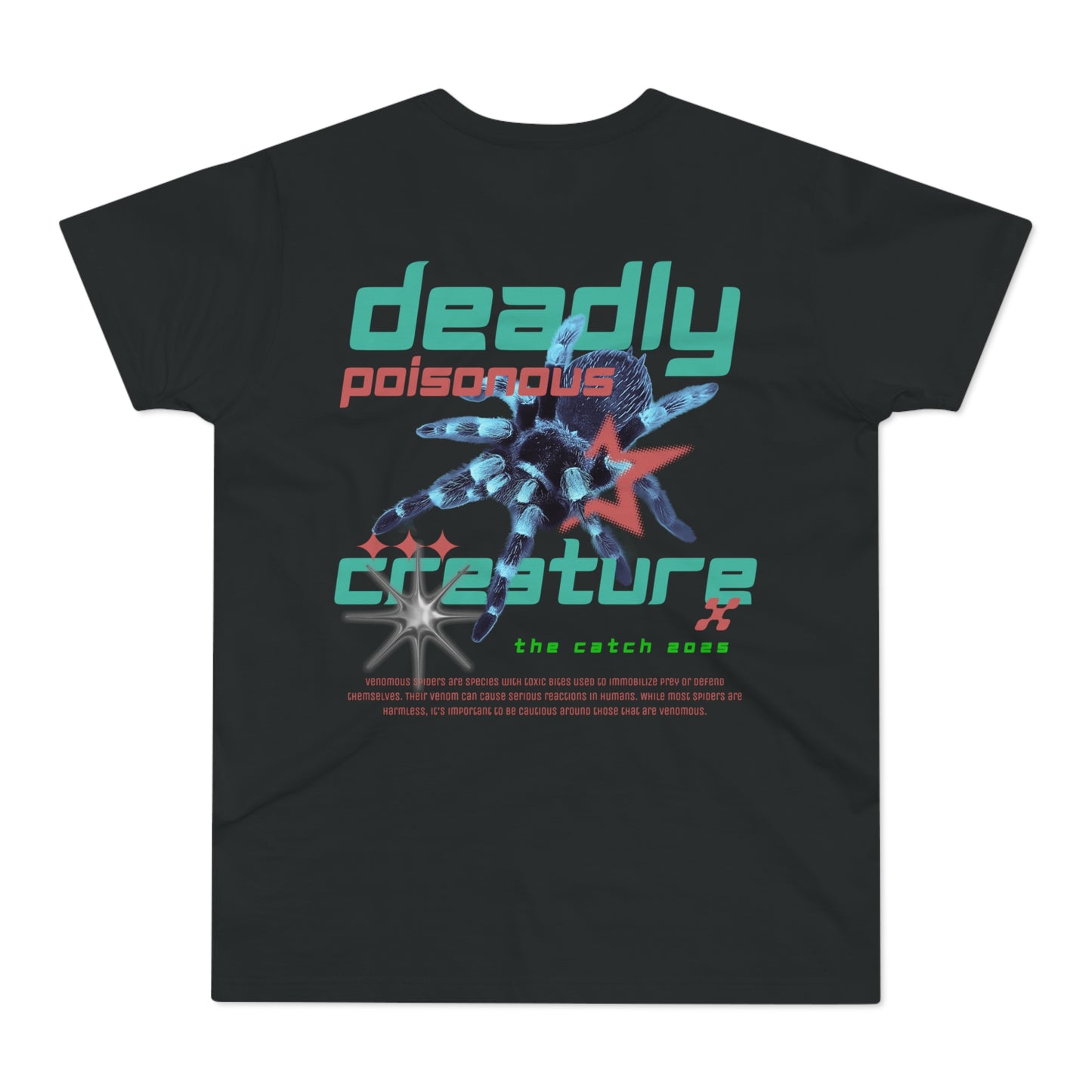 Men's Graphic T-Shirt - 'The Catch' Spooky Design