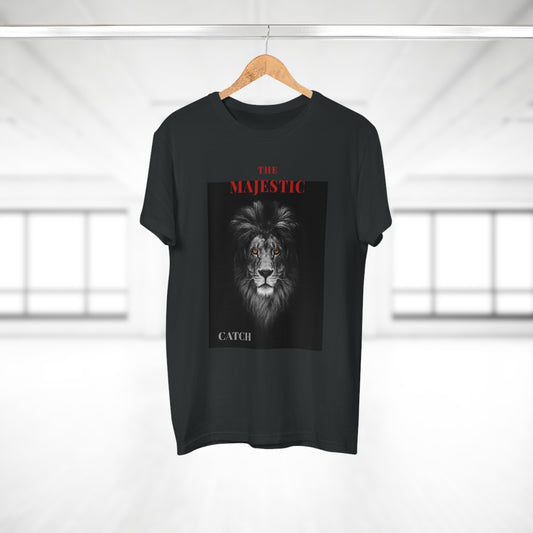 Majestic Lion Graphic T-Shirt for Men - Catch the Vibe