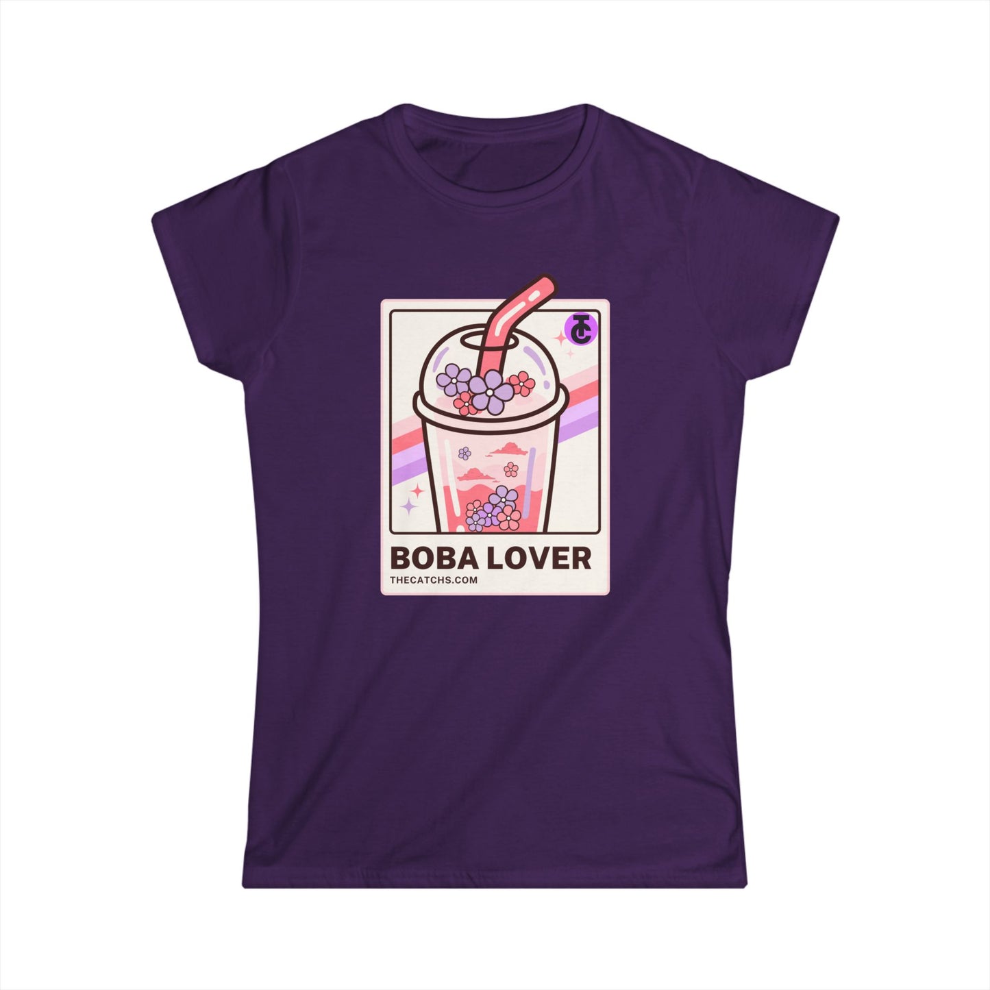 Boba Lover Women's T-Shirt | Cute Tea Tee, Gift for Tea Lovers, Summer Casual Top, Fun Fashion - THE CATCH