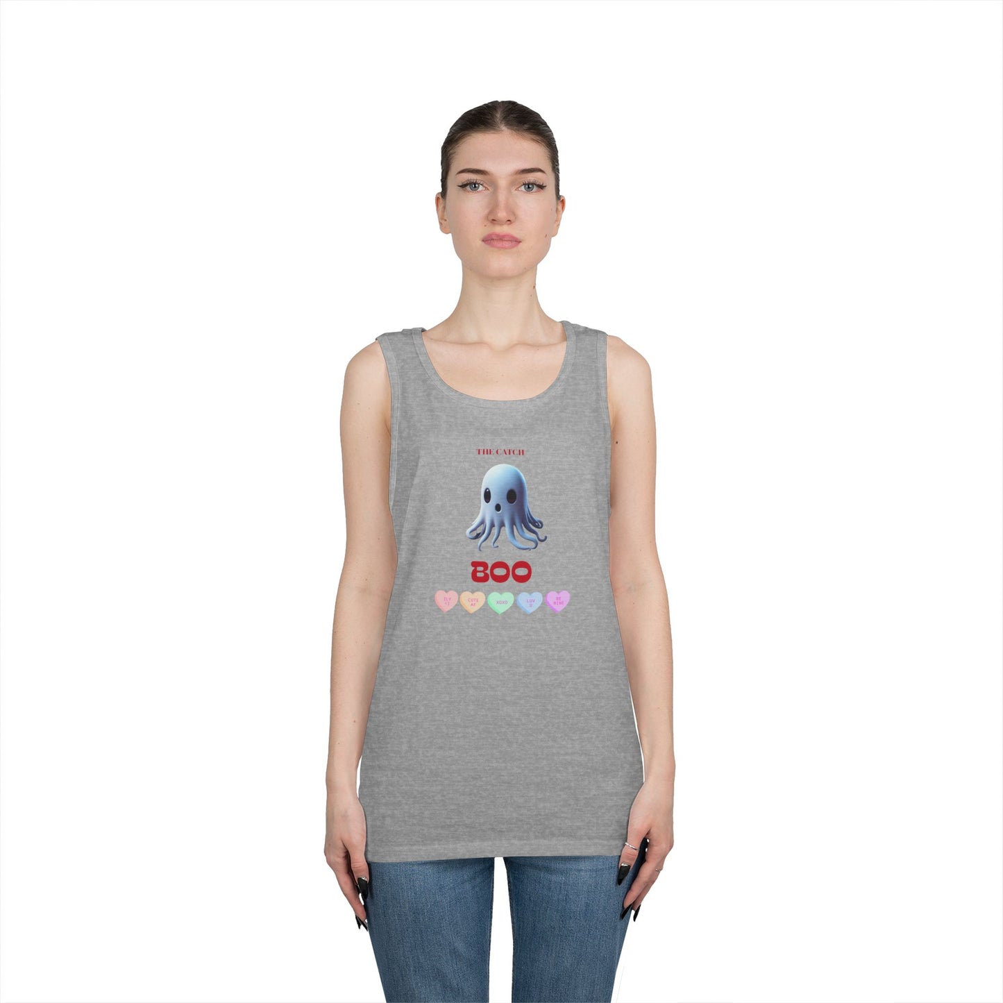 Woman's Heavy Cotton Tank Top - THE CATCH