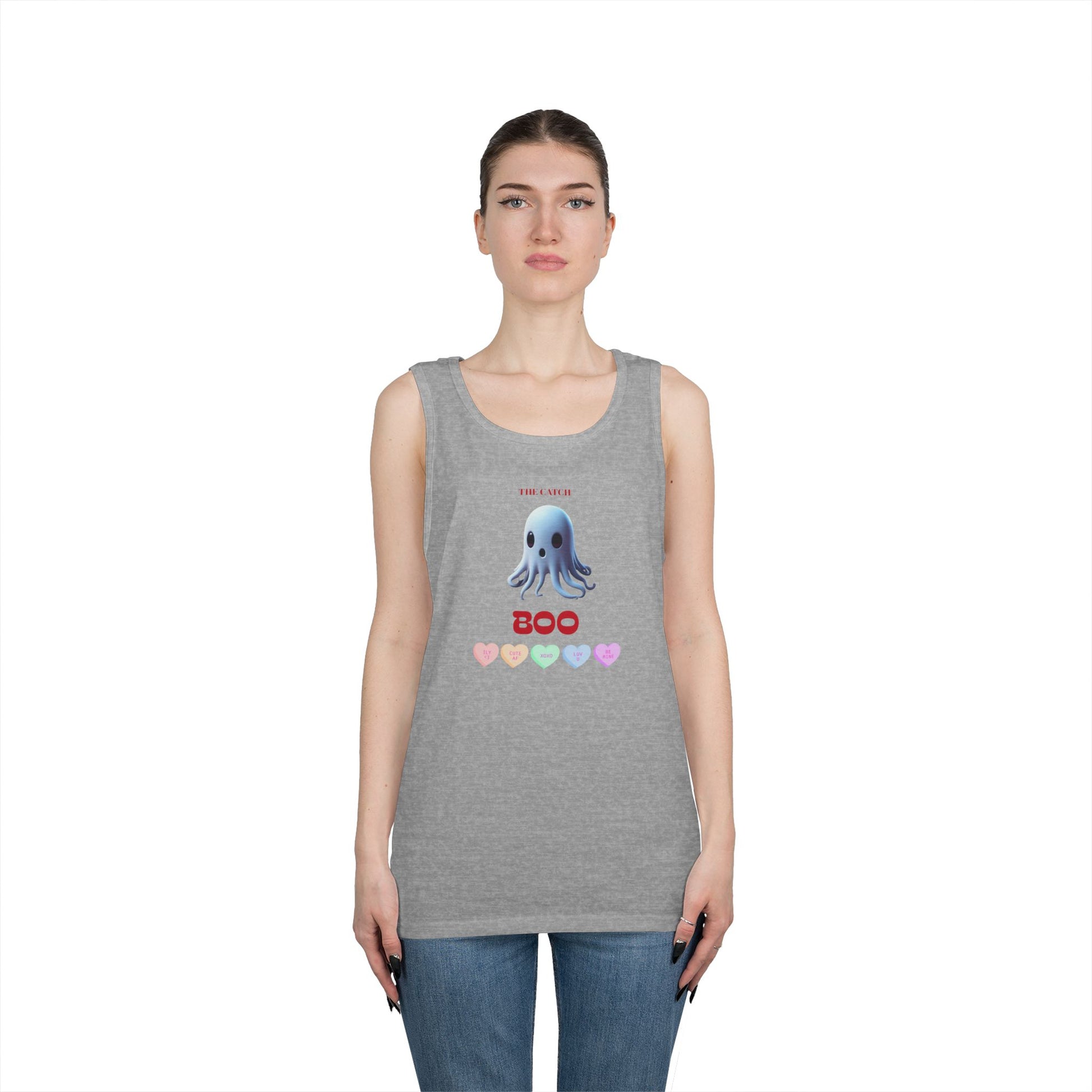 Woman's Heavy Cotton Tank Top - THE CATCH