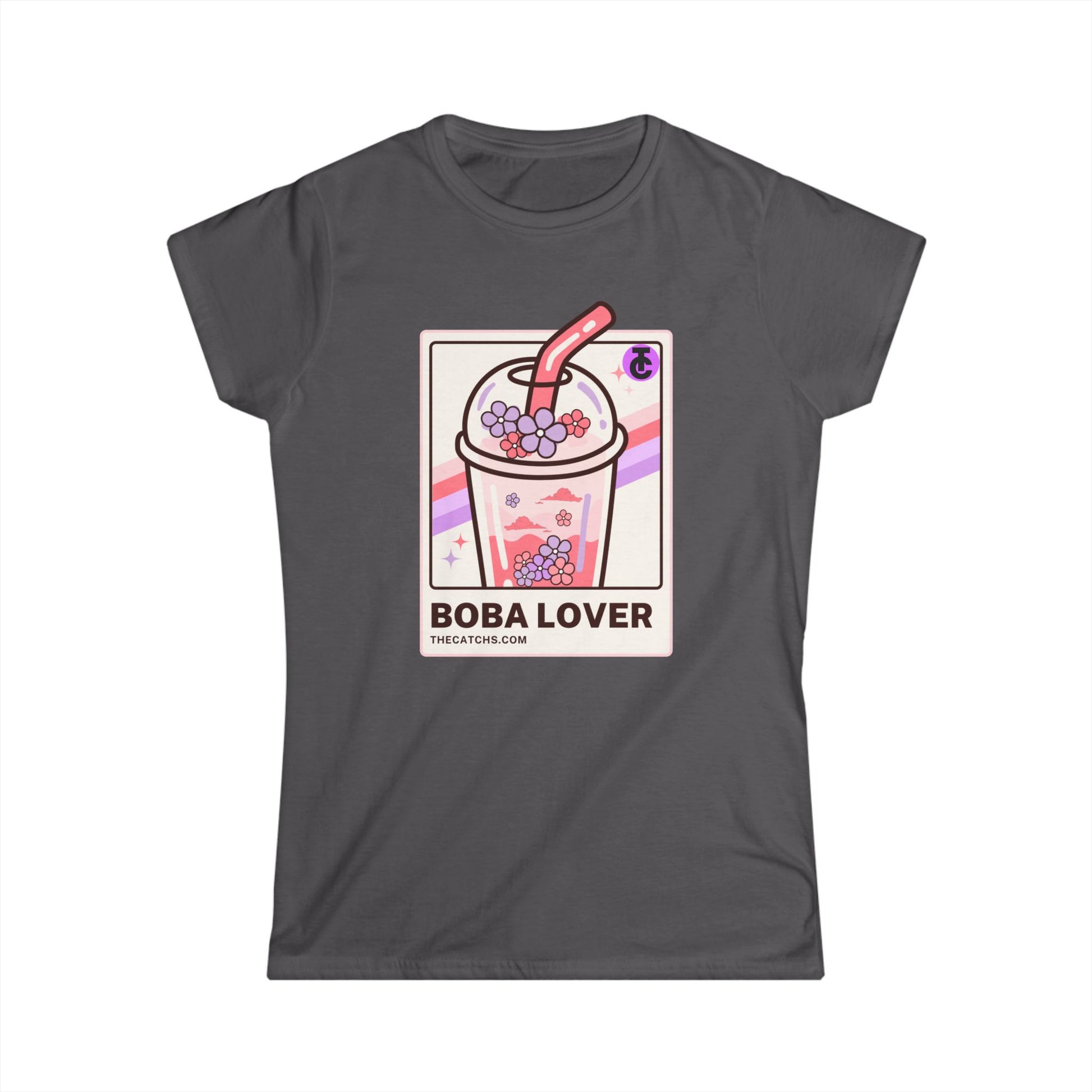 Boba Lover Women's T-Shirt | Cute Tea Tee, Gift for Tea Lovers, Summer Casual Top, Fun Fashion - THE CATCH