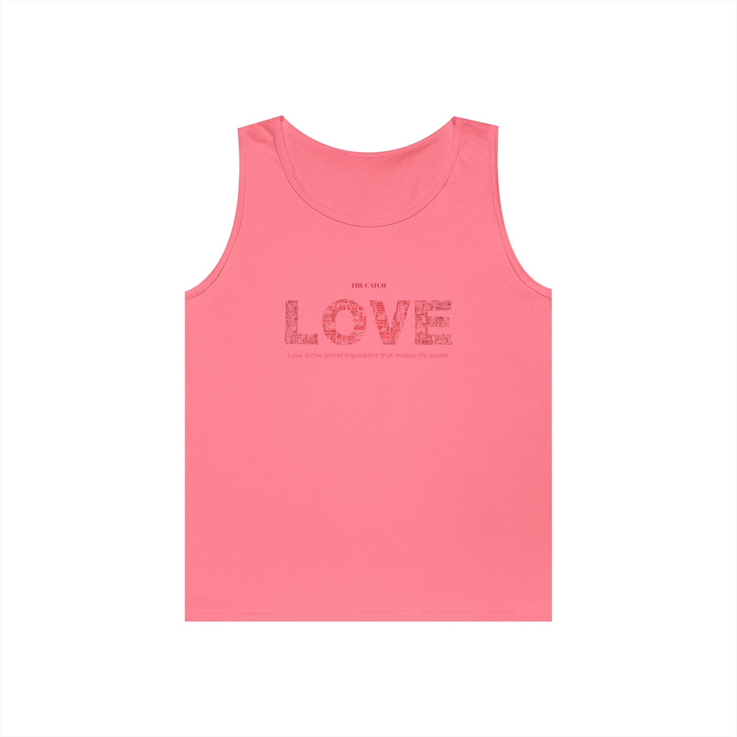 Woman's Heavy Cotton Tank Top - THE CATCH