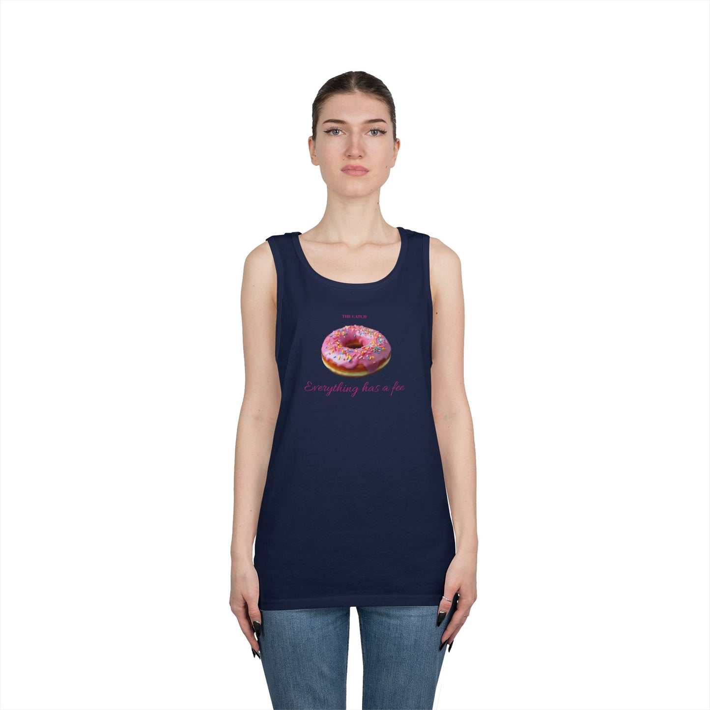 Woman's Heavy Cotton Tank Top - THE CATCH