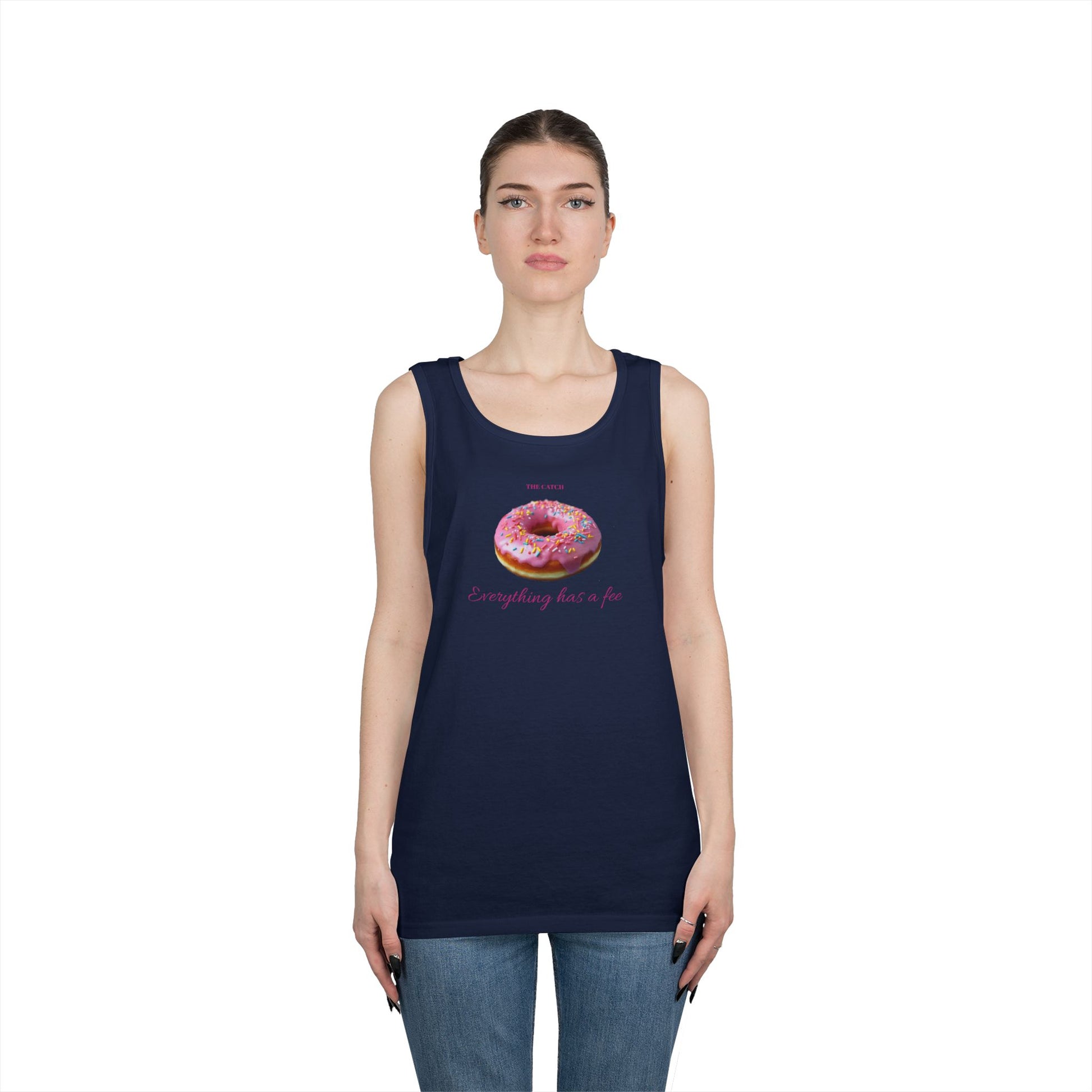 Woman's Heavy Cotton Tank Top - THE CATCH