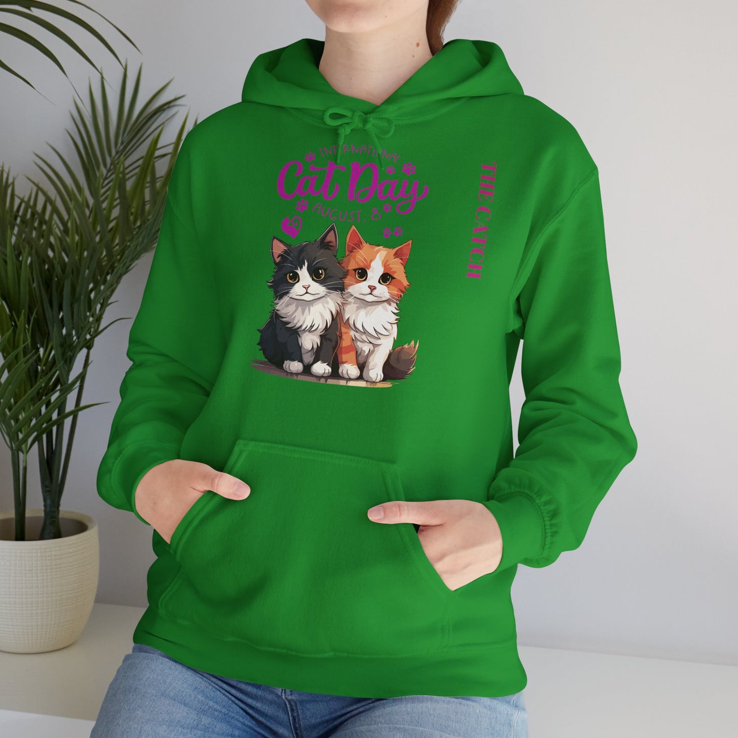Cute Cat Day Hoodie - Celebrate Your Feline Friends!