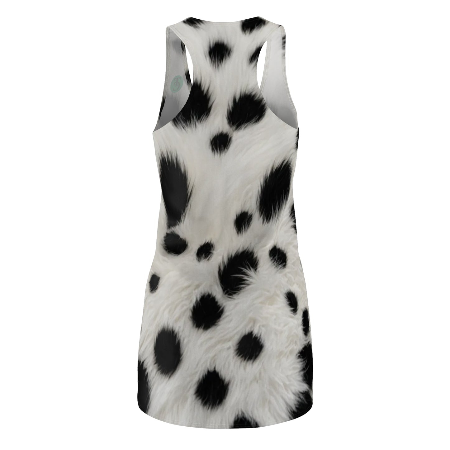 Dalmatian Print Racerback Dress for Women, Casual Summer Dress, Animal Print Fashion, Fun Party Outfit, Statement Dress, Unique Gifts - THE CATCH