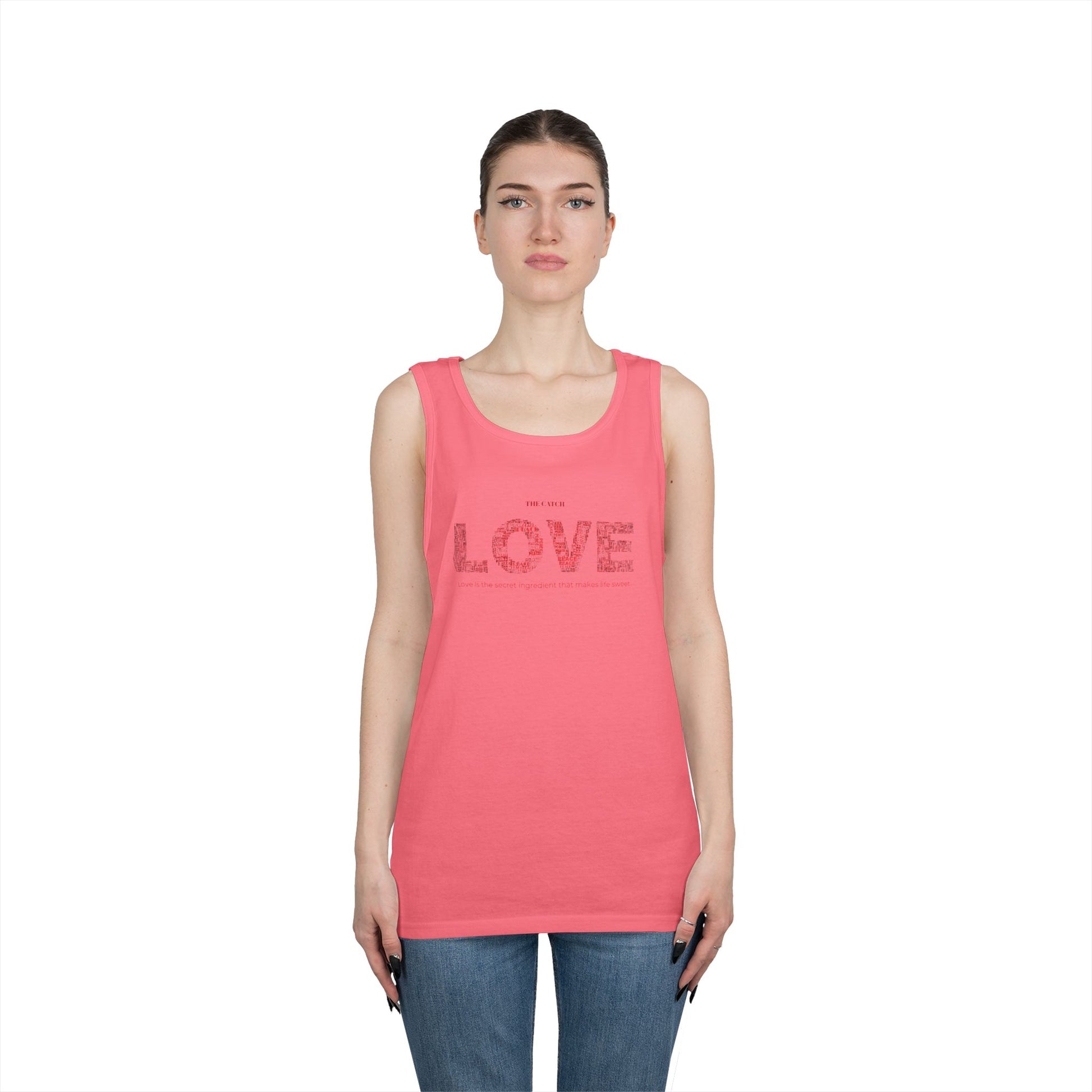 Woman's Heavy Cotton Tank Top - THE CATCH
