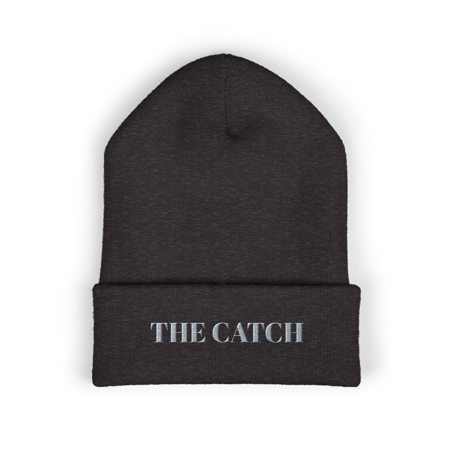 Classic Cuffed Beanie with The Catch Embroidery, Cozy Fashion Accessories, Warm Winter Hat, Stylish Gift for Him and Her, Perfect for [...] - THE CATCH