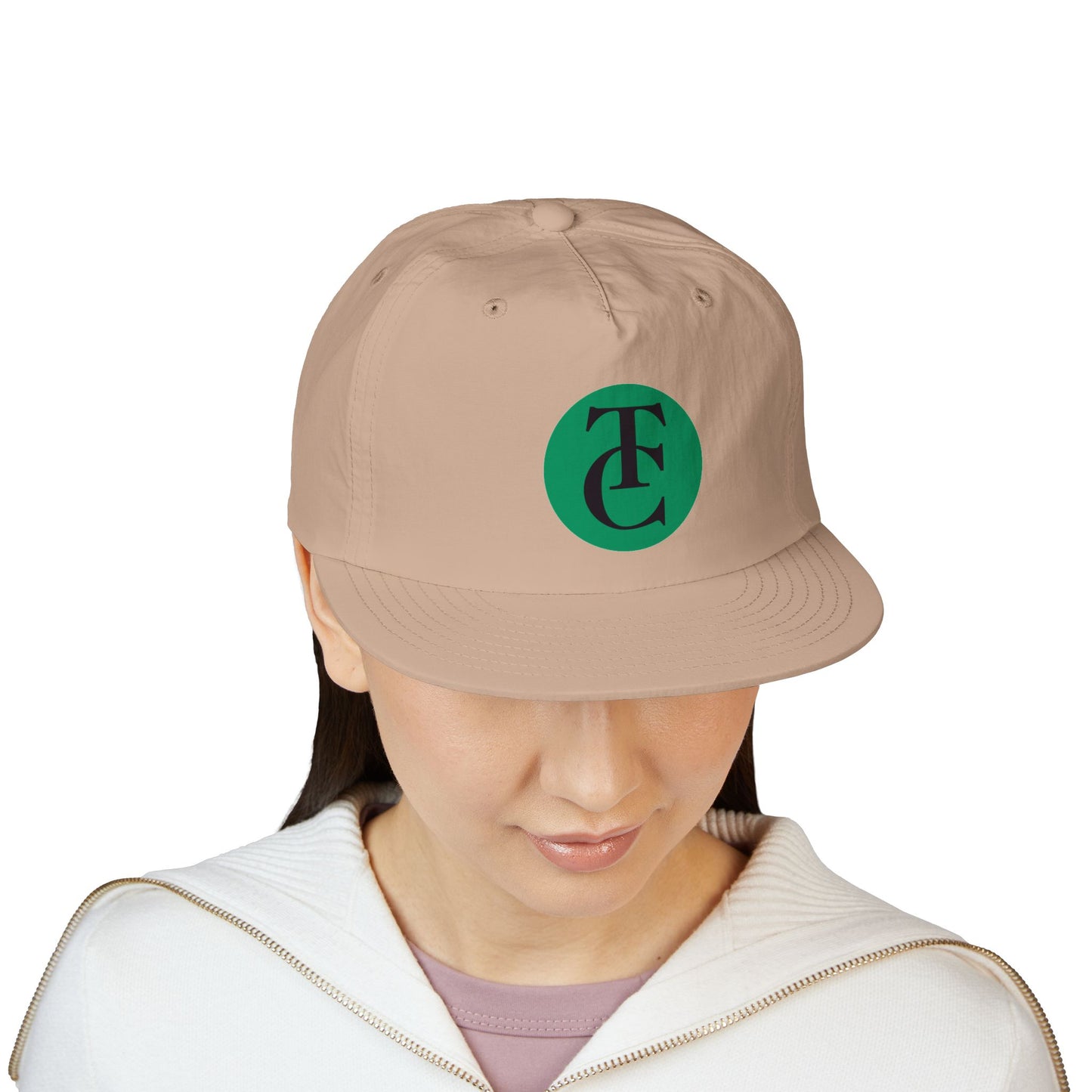 Surf Cap - Coastal Vibes Flat Cap, Beachwear, Summer Accessories, Gift for Surfers, Holiday Headwear