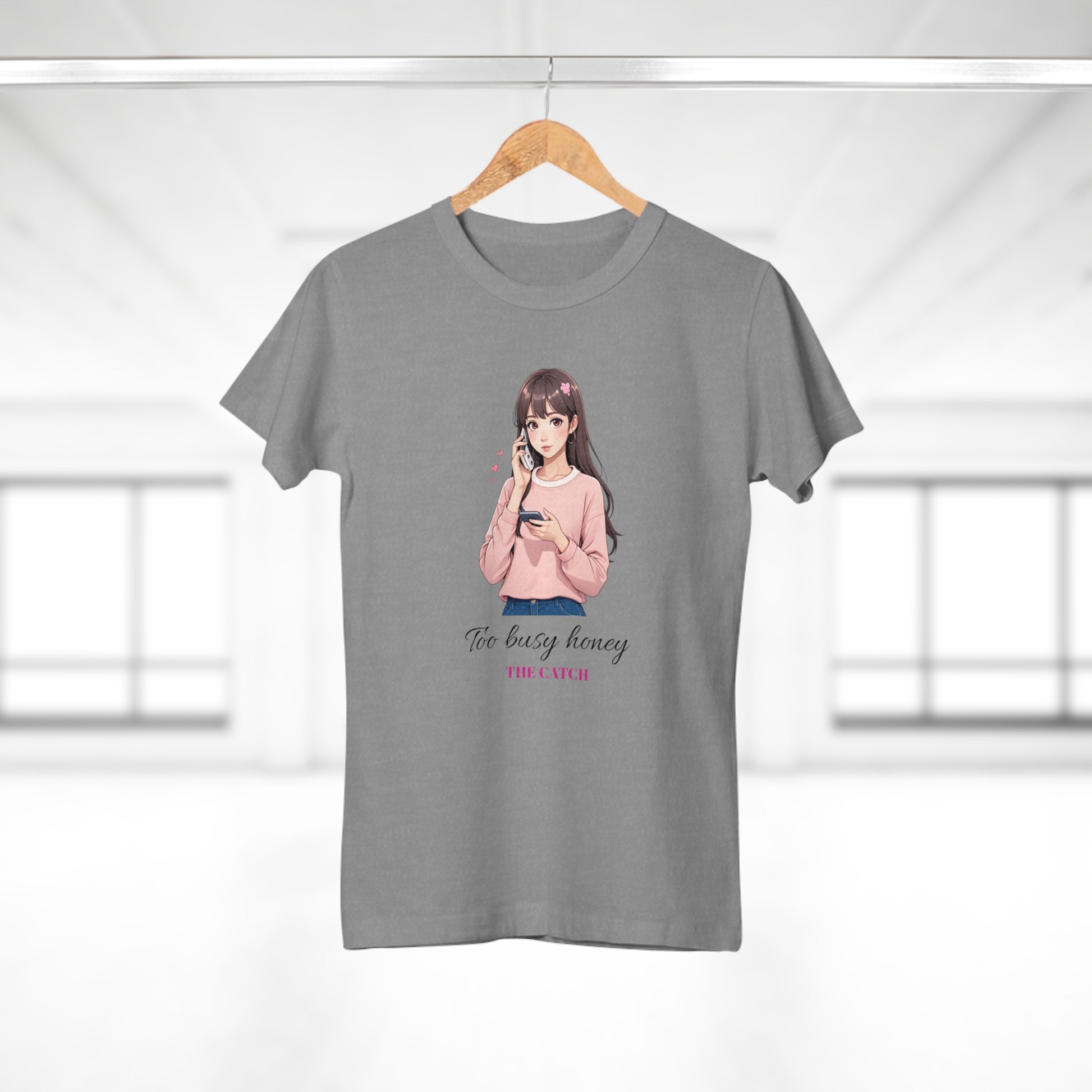 Too Busy Honey Graphic T-Shirt for Women - Cute Casual Top - THE CATCH
