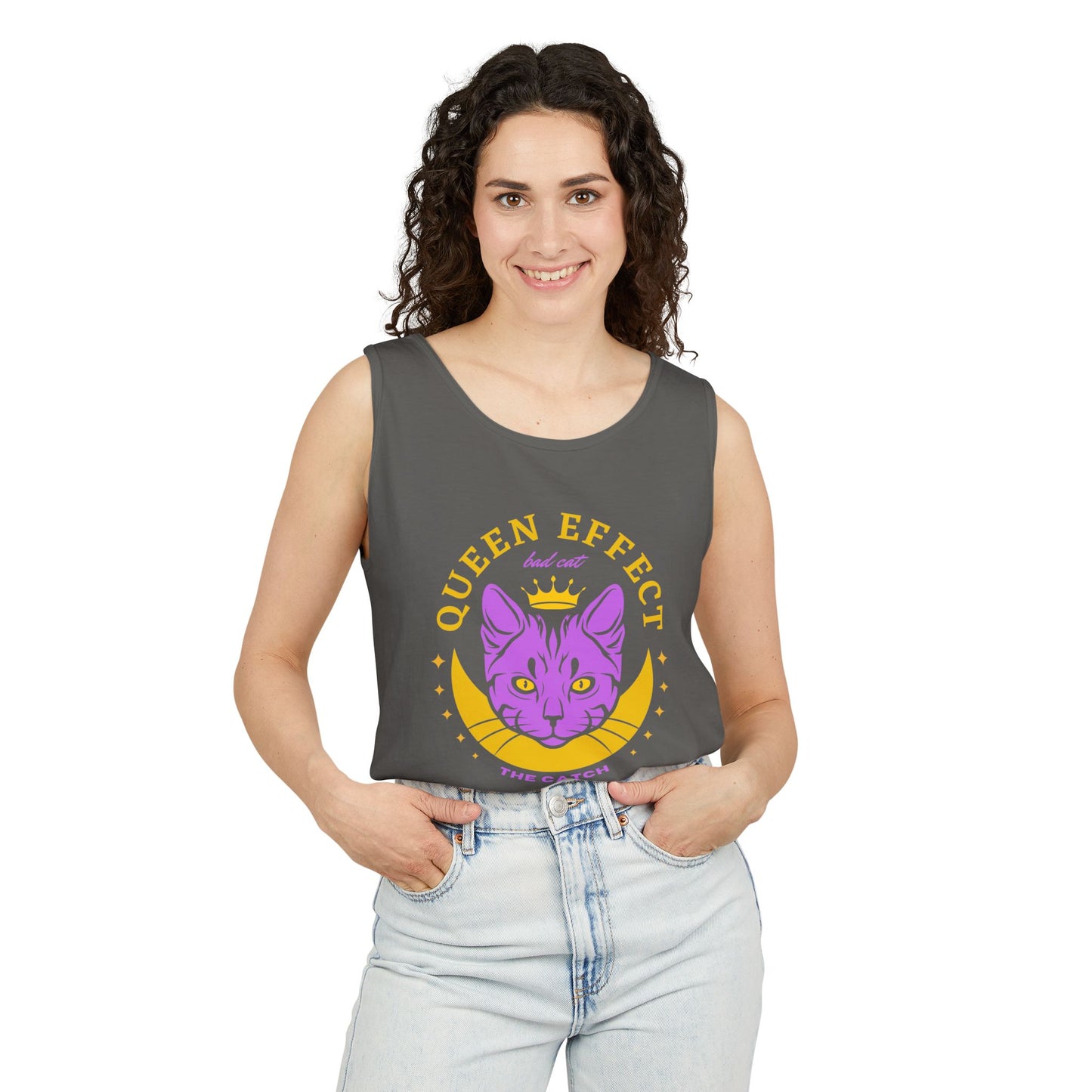 Woman's Garment-Dyed Tank Top - THE CATCH