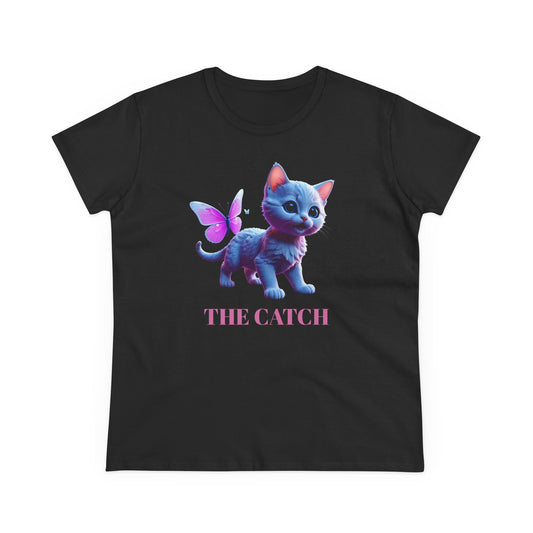 Women's Midweight Cotton Tee - THE CATCH