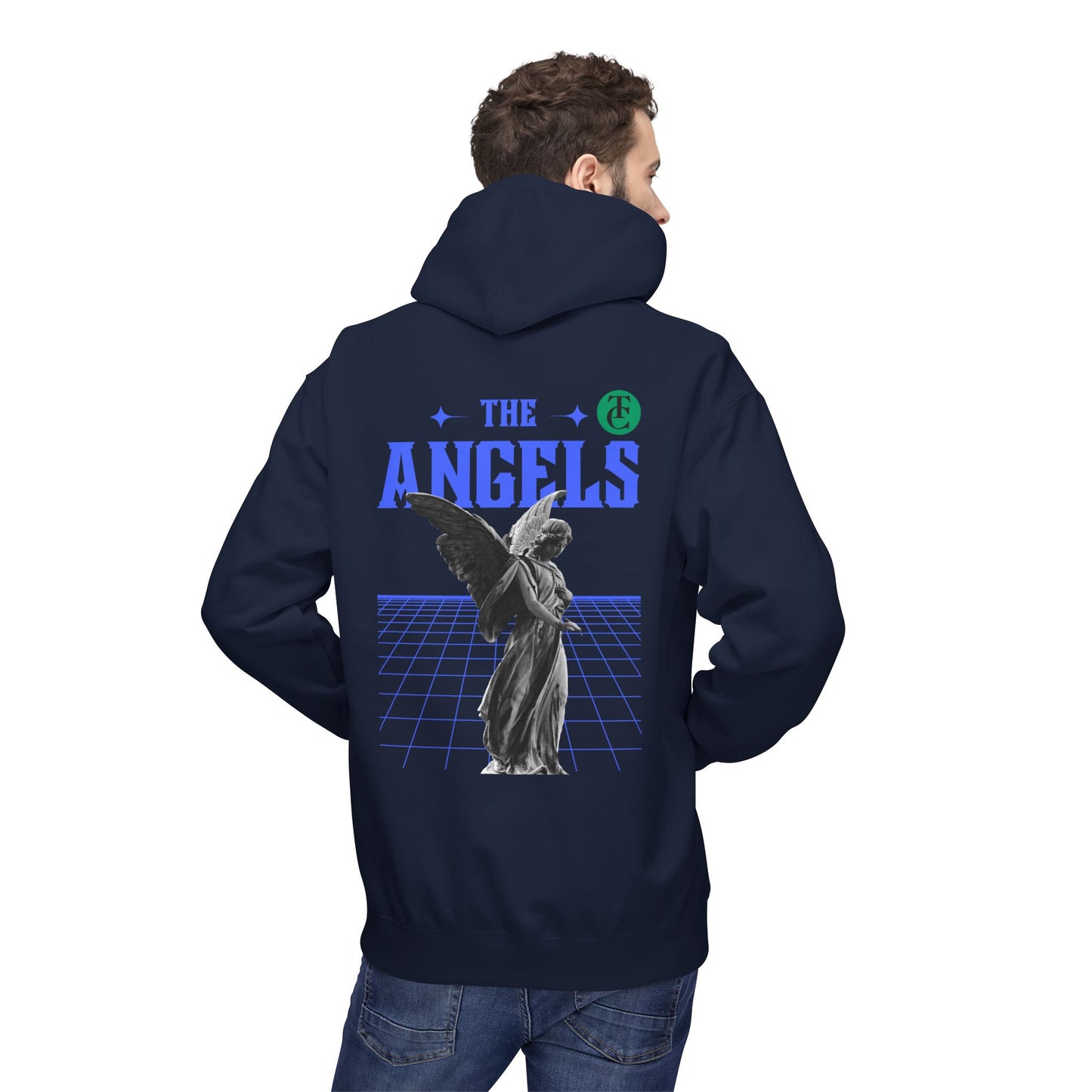 Angels Graphic Hoodie -Midweight Softstyle Fleece for Casual Comfort