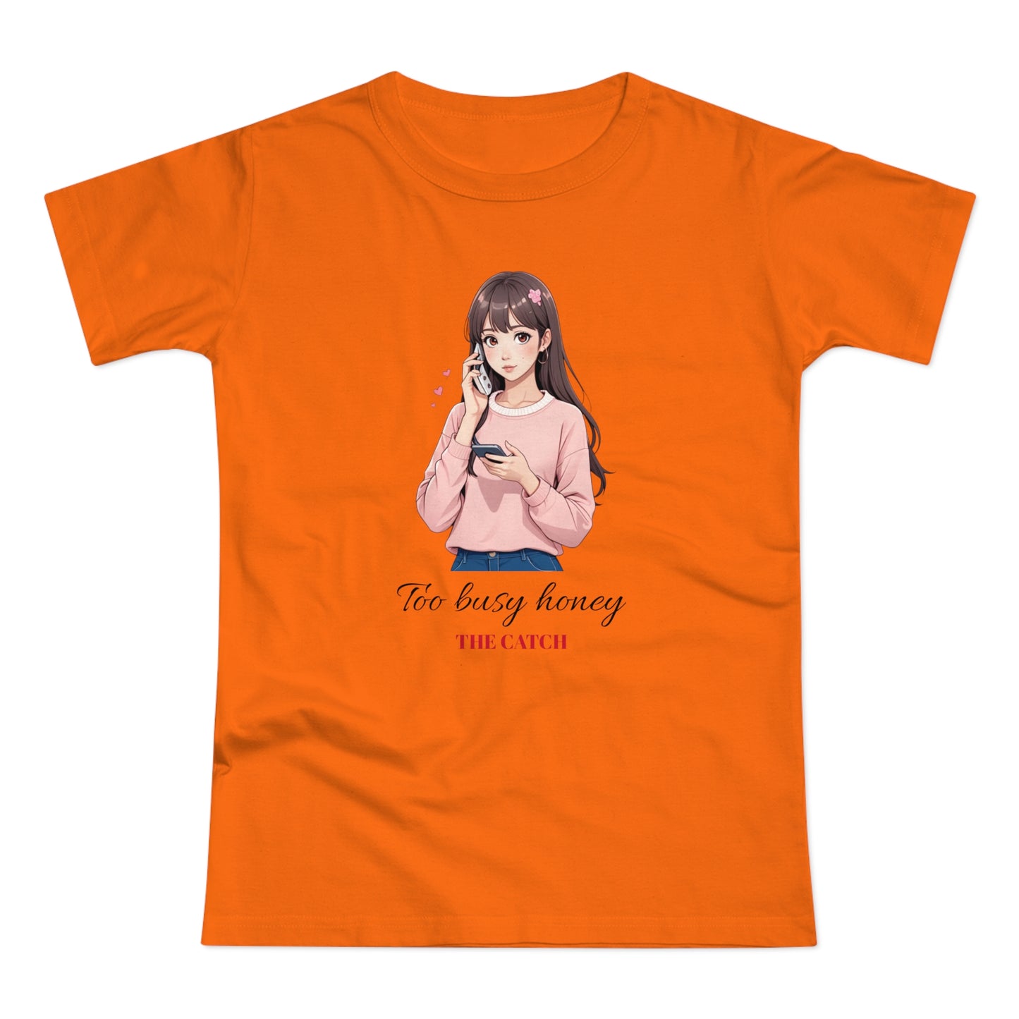 Too Busy Honey Graphic T-Shirt for Women - Cute Casual Top - THE CATCH
