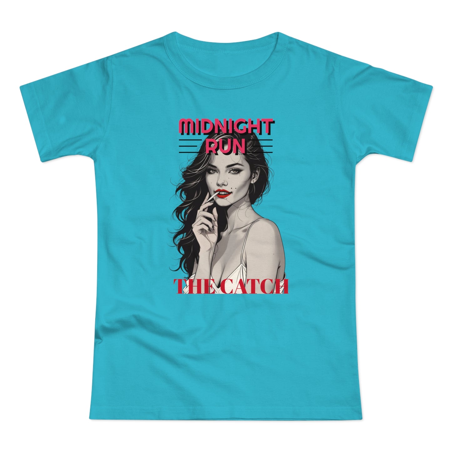 Midnight Run Women's Graphic T-Shirt - The Catch Design - THE CATCH