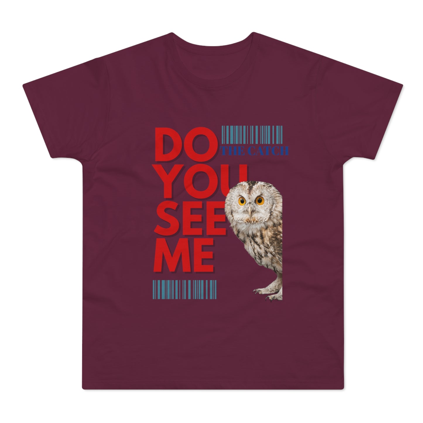 Funny Owl T-Shirt - 'Do You See Me?' Graphic Tee for Nature Lovers