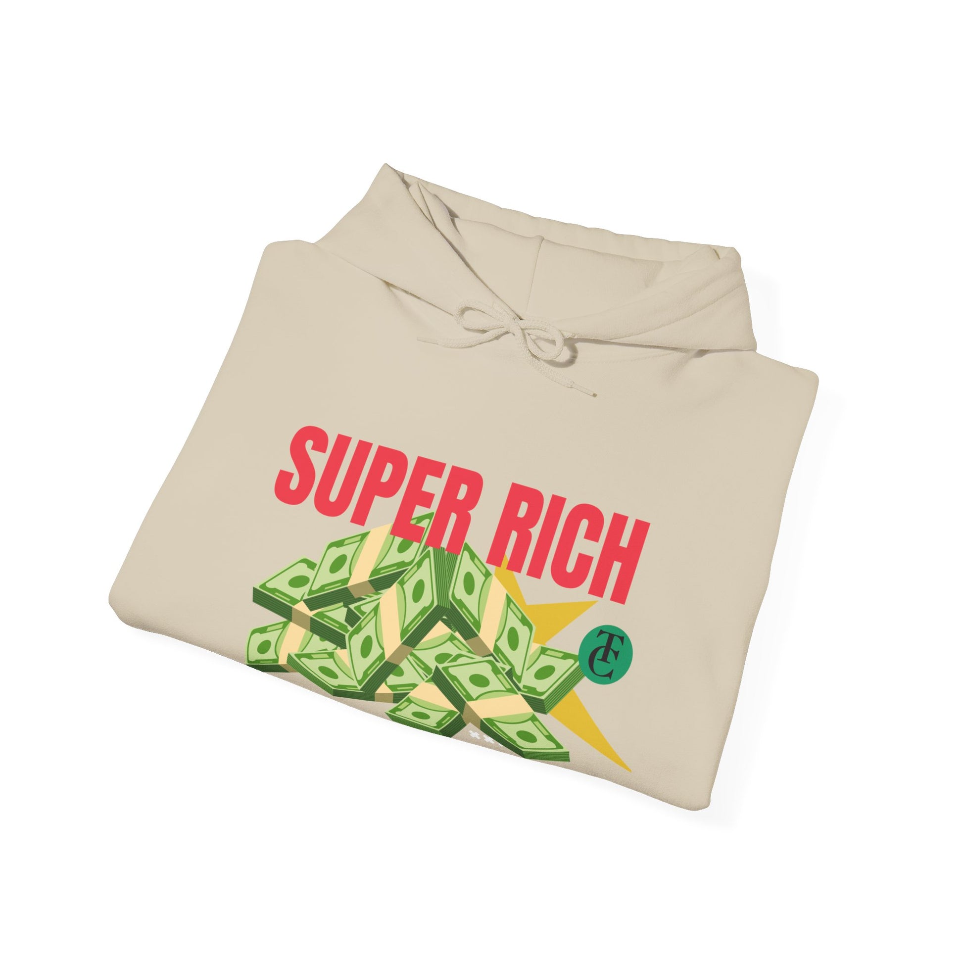 Super Rich Hoodie: Casual, Trendy Sweatshirt for Wealth Enthusiasts, Perfect Gift for Birthdays, Graduations, Holidays - THE CATCH