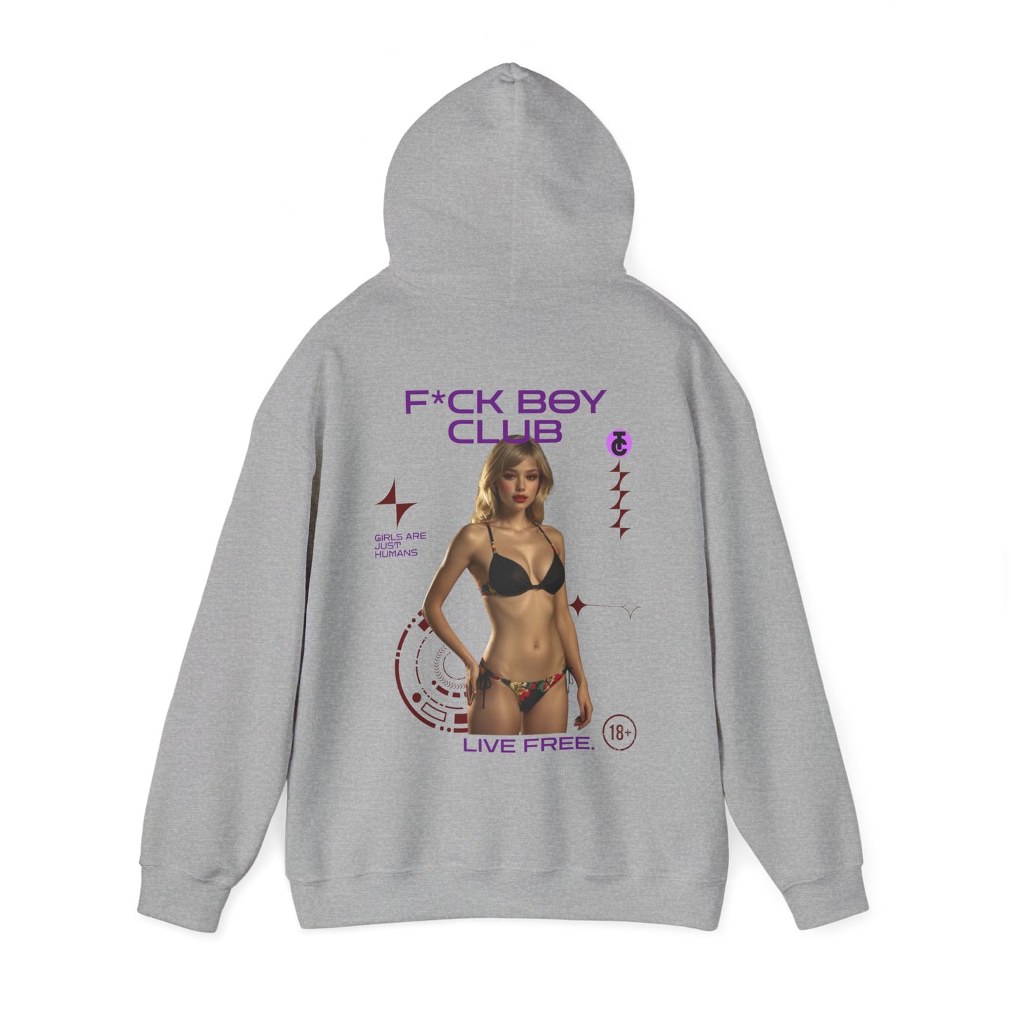 Chic Fantasy Club Hoodie | Trendy Sweatshirt for Parties, Casual Wear, Gifts, Fashion Lovers, Clubbing