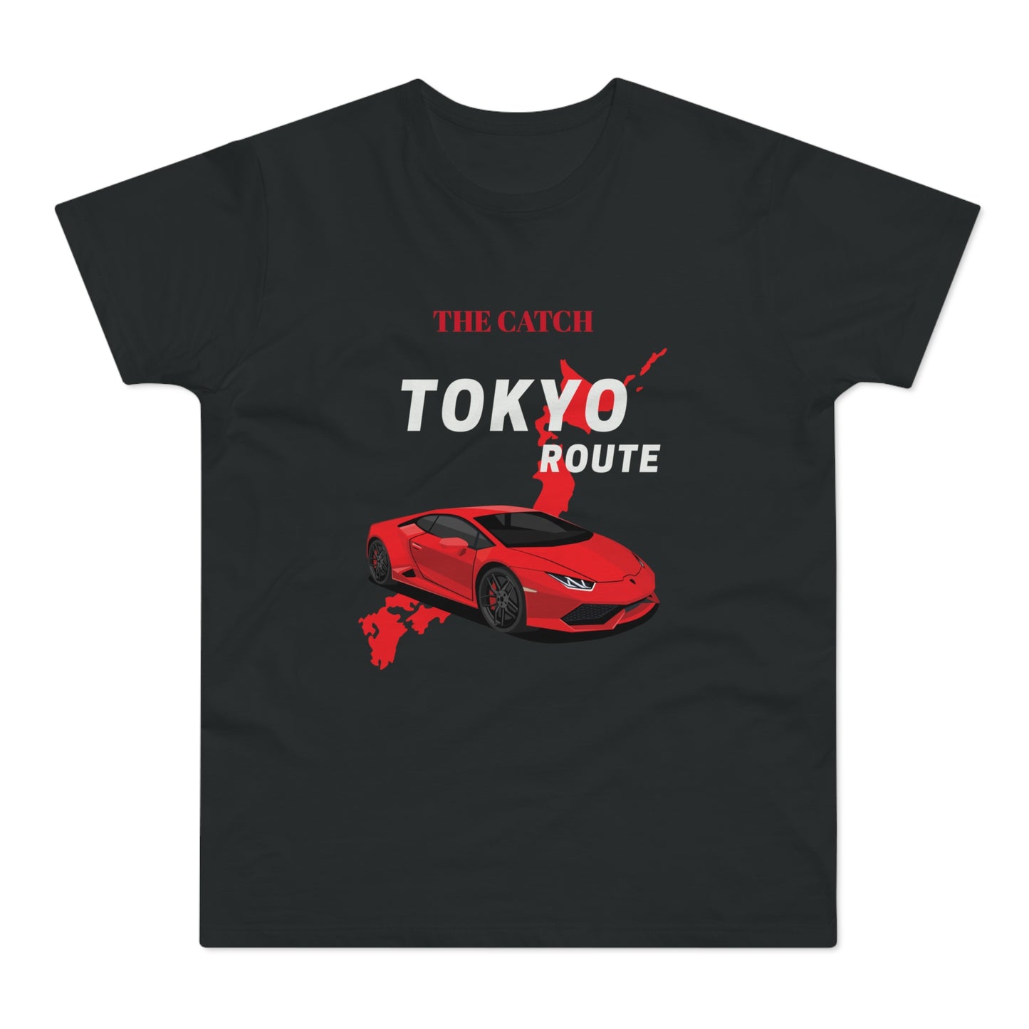 Tokyo Route Men's T-Shirt - Stylish Auto Enthusiast Tee - THE CATCH