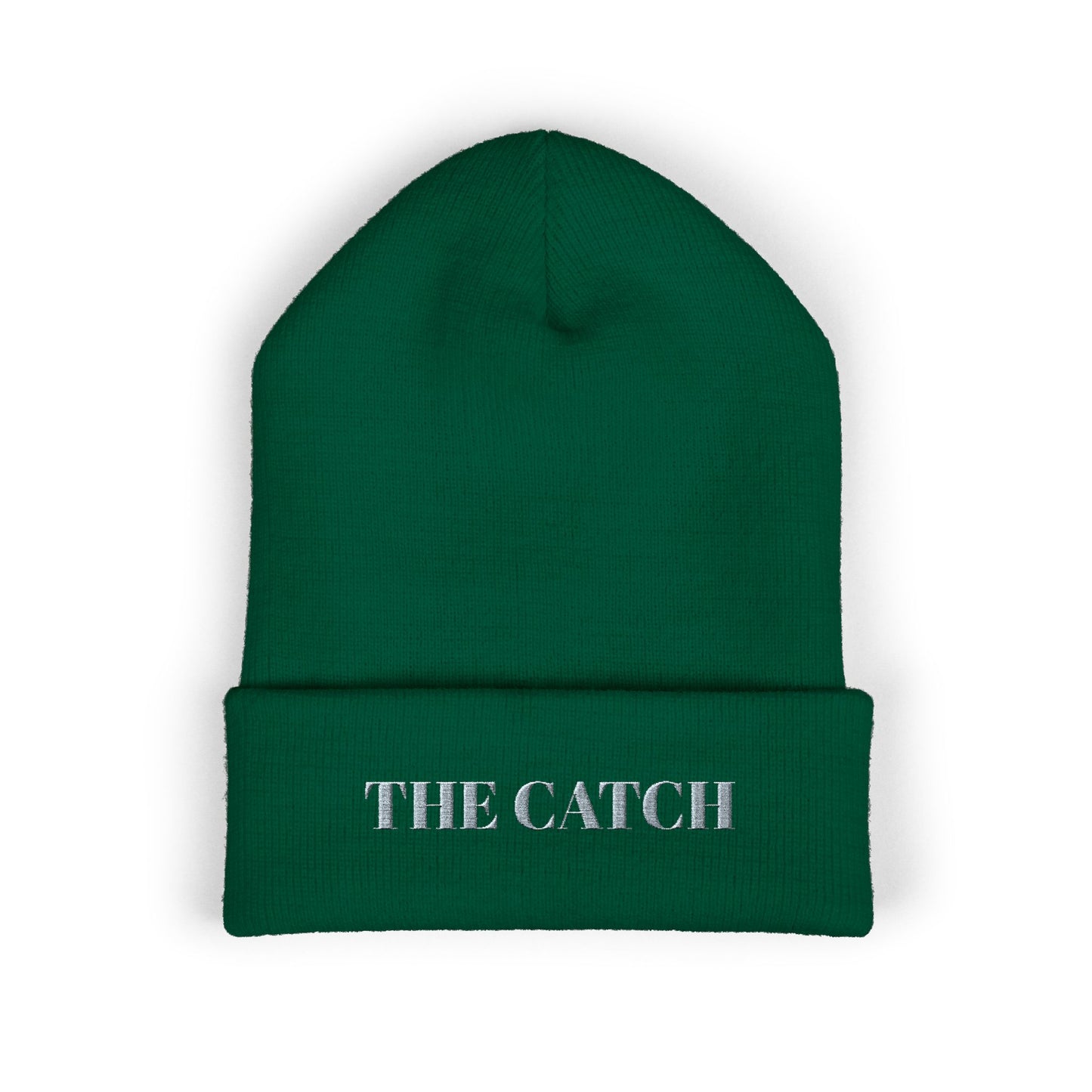 Classic Cuffed Beanie with The Catch Embroidery, Cozy Fashion Accessories, Warm Winter Hat, Stylish Gift for Him and Her, Perfect for [...] - THE CATCH