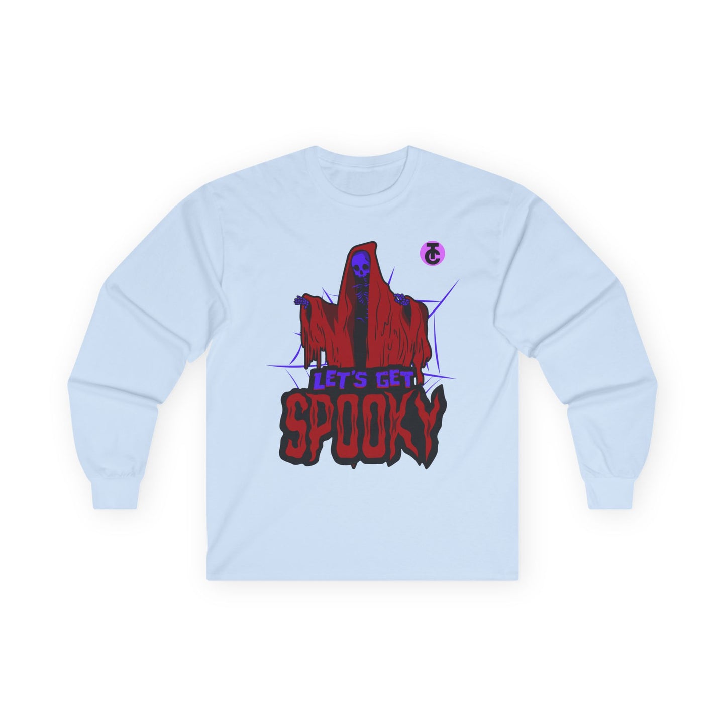 Spooky Long Sleeve Tee - Perfect for Halloween Celebrations - THE CATCH