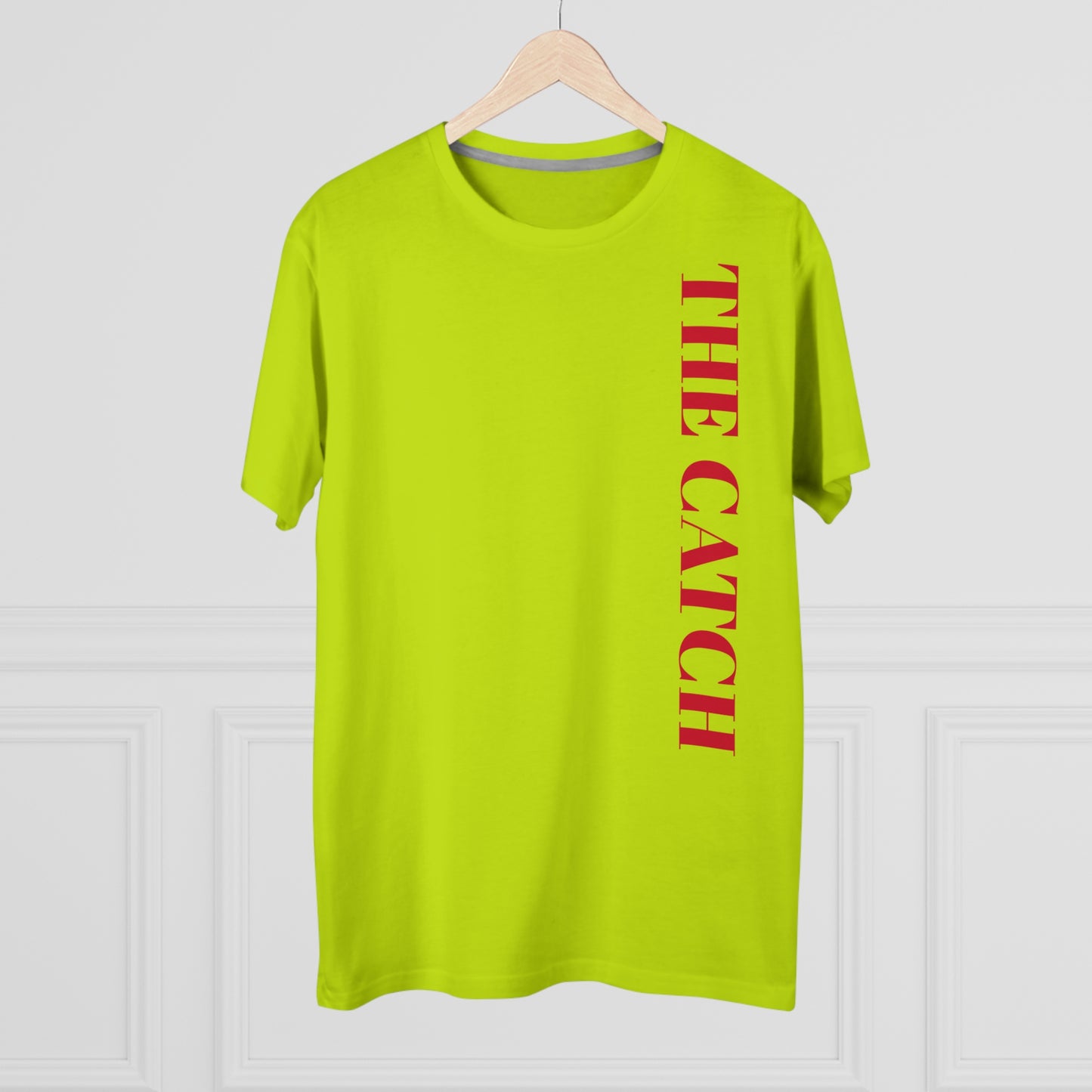 Men's Modern-fit Tee - 'The Catch' Graphic Tee with 'Reincarnation' Design
